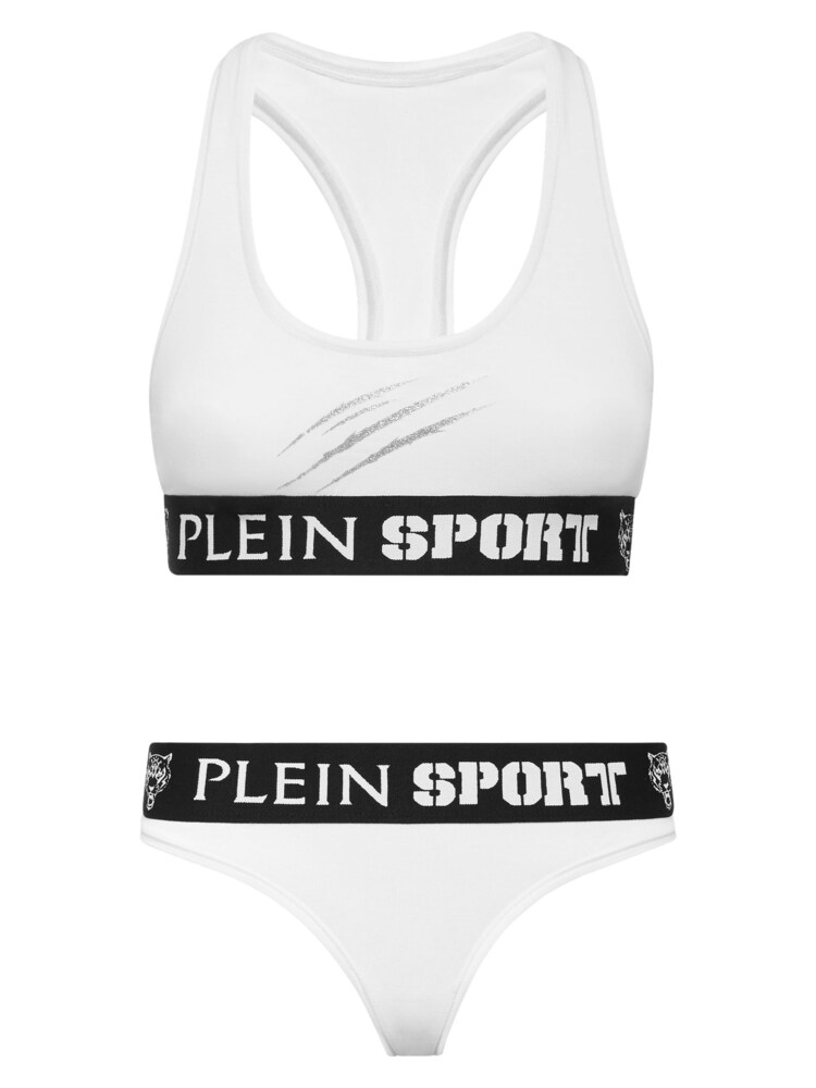 Plein Sport Wäsche-Sets Damen Größe 75 schwarz / silber / weiß