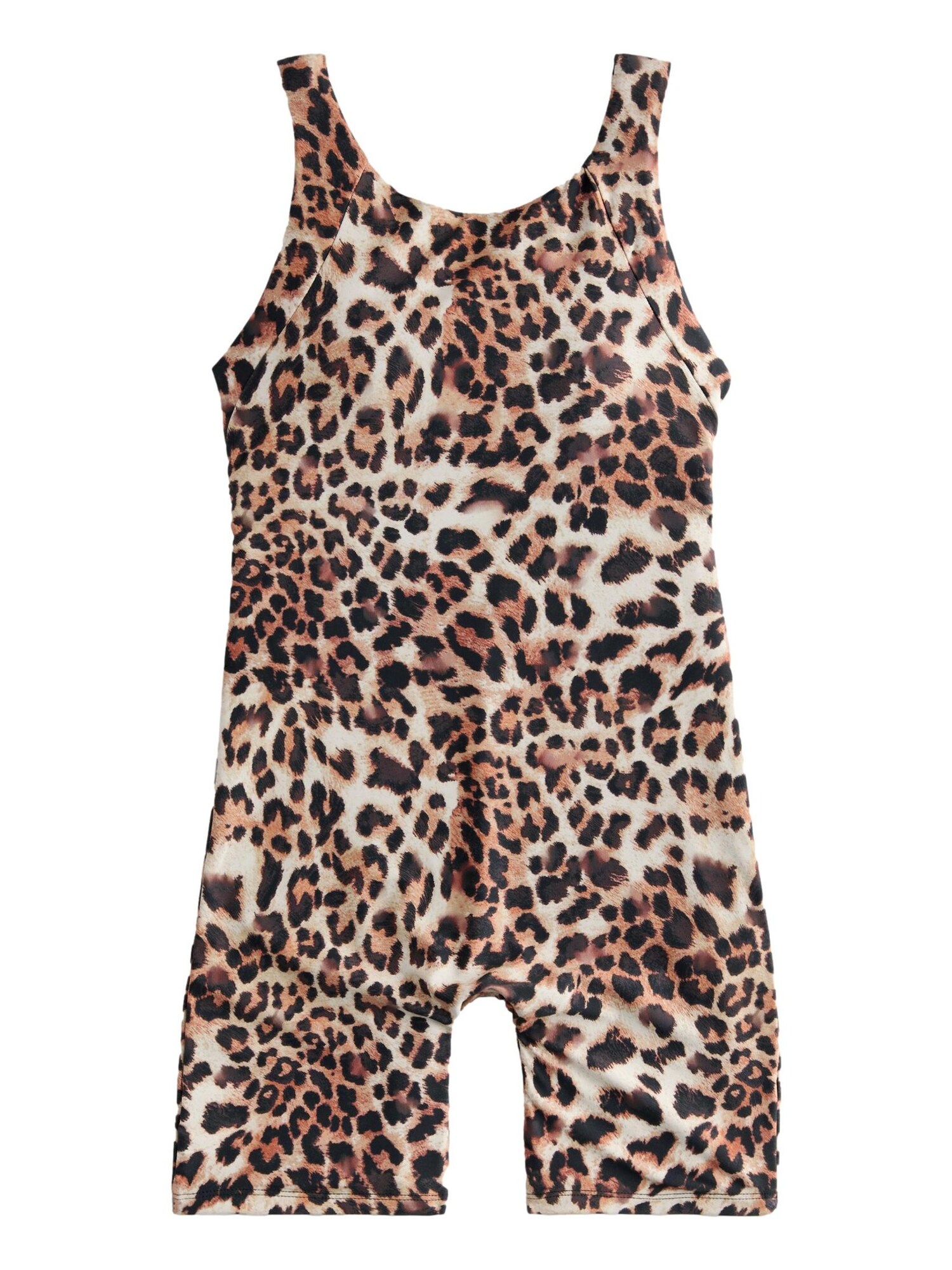 Next Costum de baie întreg  maro / maro cappuccino / negru