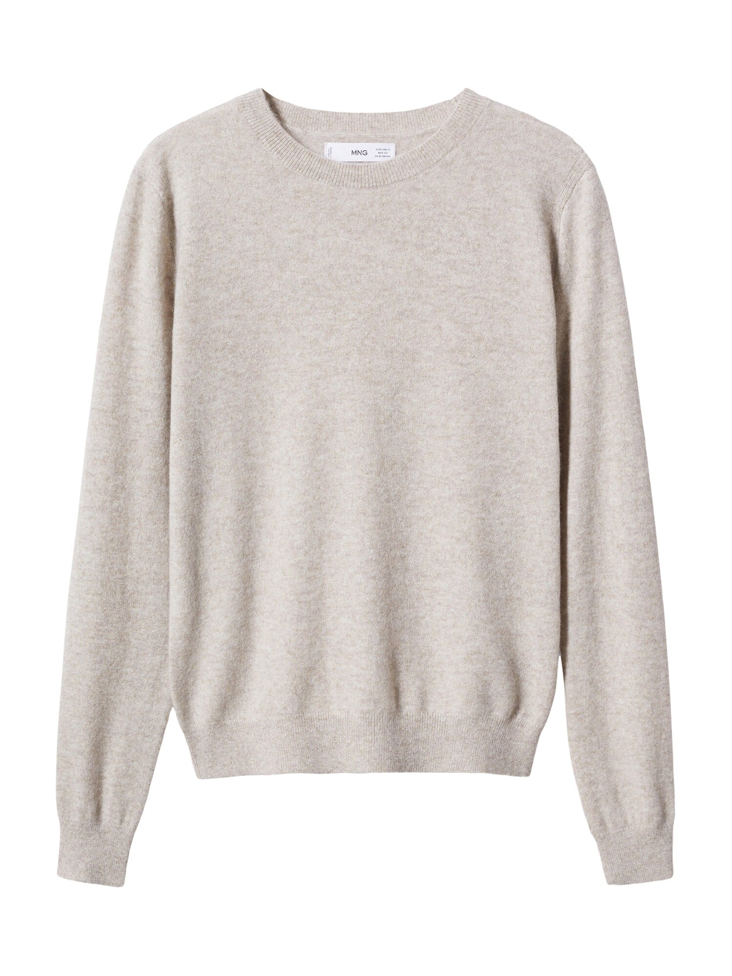 Mango MANGO Pullover 'Bahia' beigemeliert