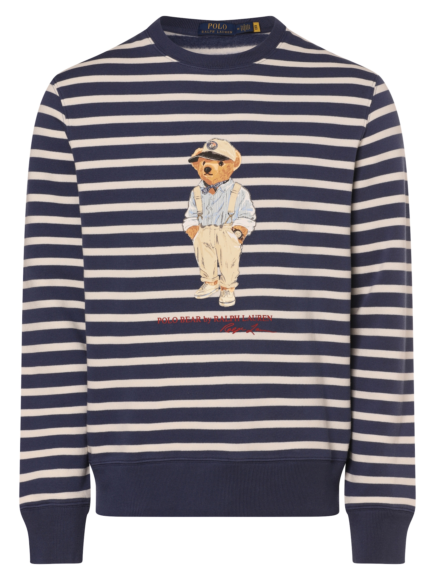 Polo Ralph Lauren Sweatshirt hellbeige / blau / rot / weiß