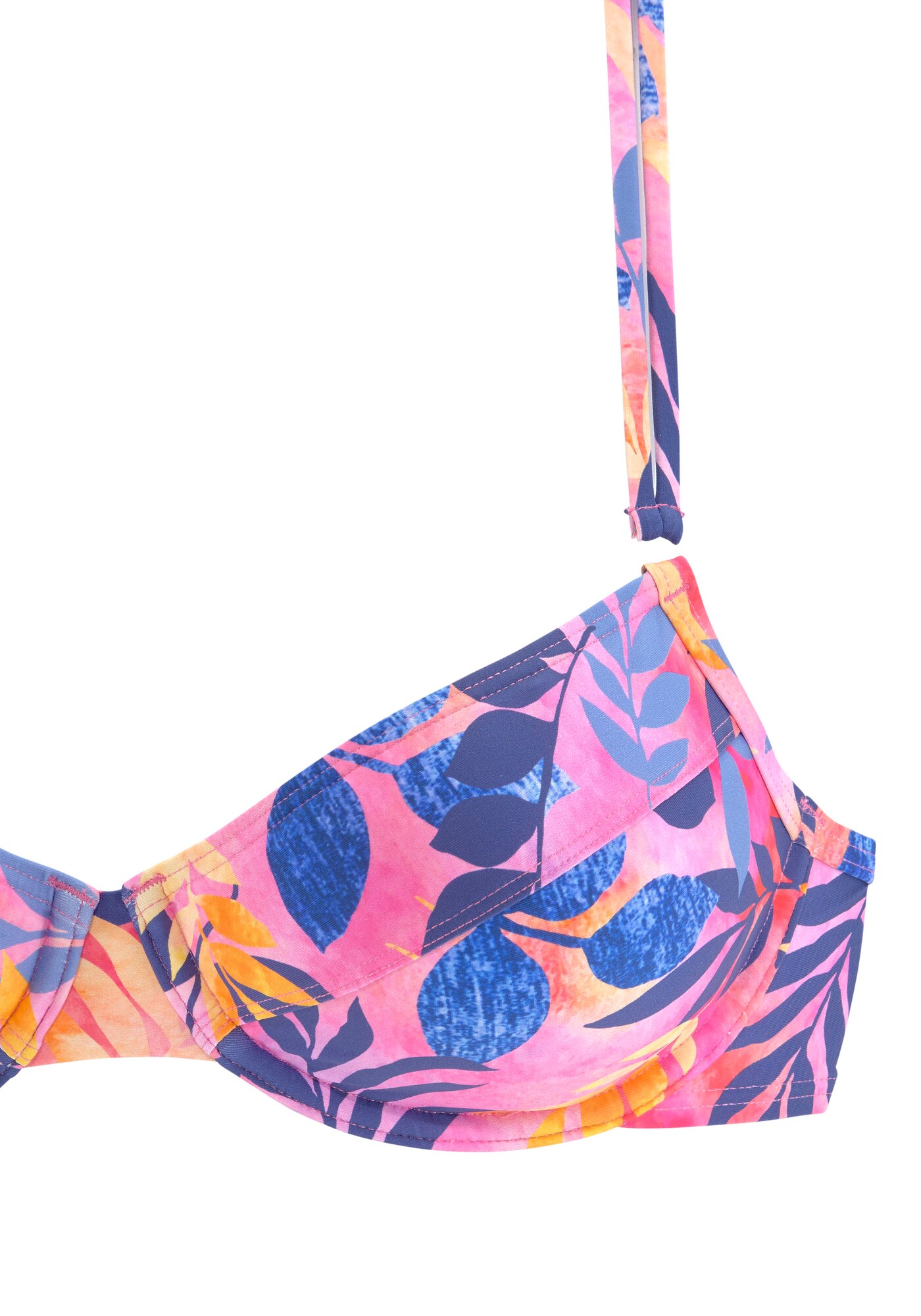 VIVANCE Bikini felső  világoskék / sötétkék / levendula / világos narancs termék 2. képe