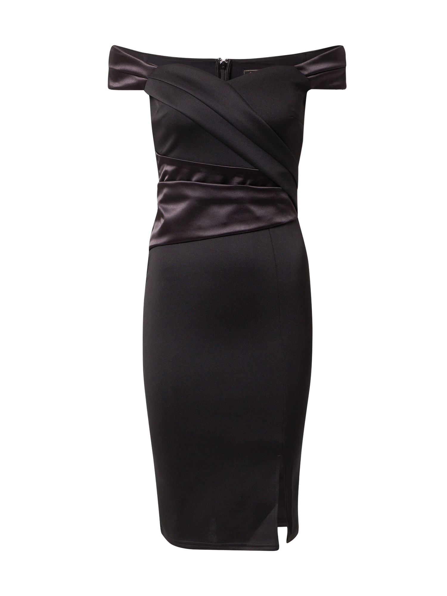 Lipsy Kokteilinė suknelė slyvų spalva / juoda
