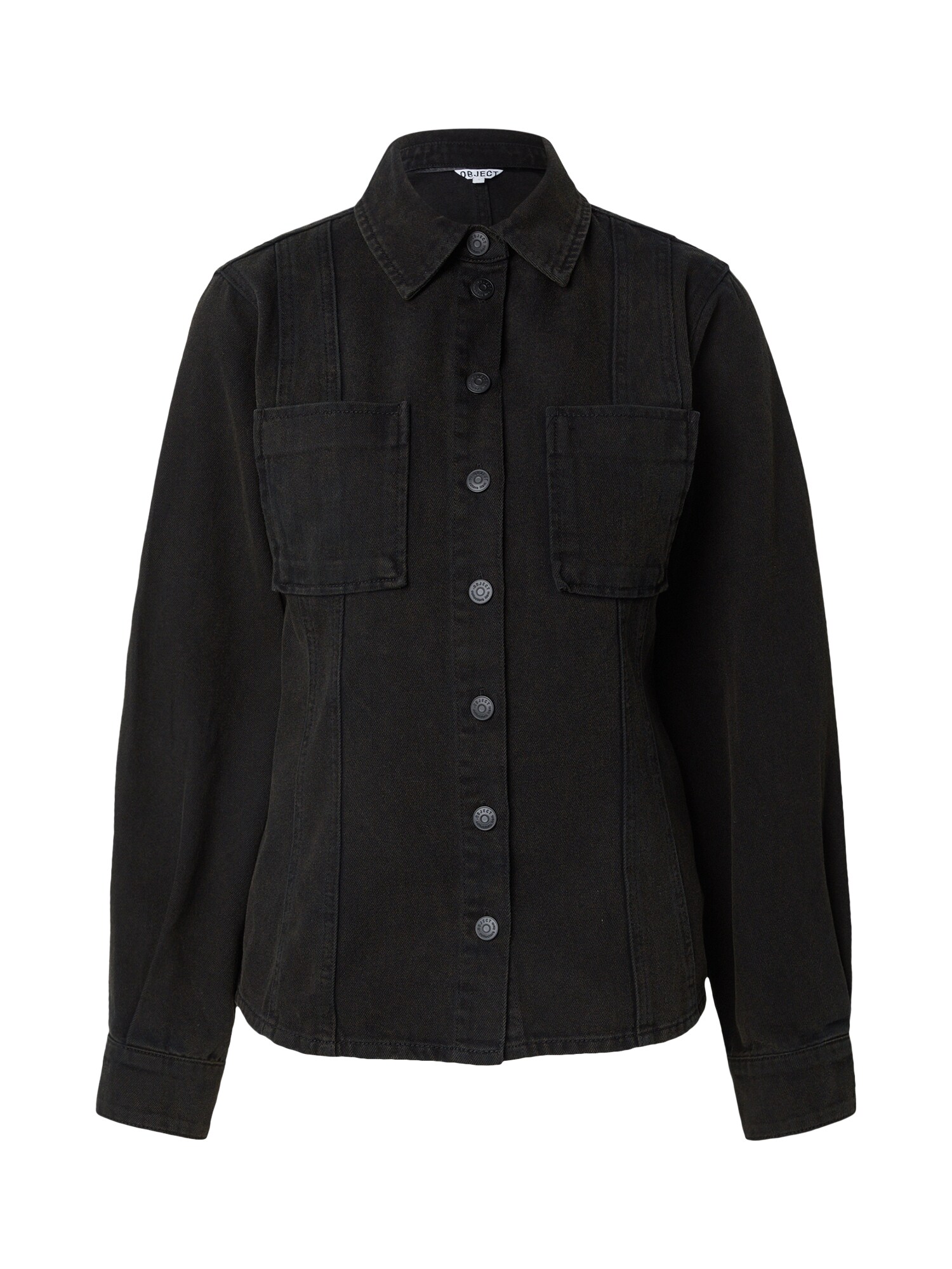 OBJECT Blúzka 'OBJKamata' čierny denim