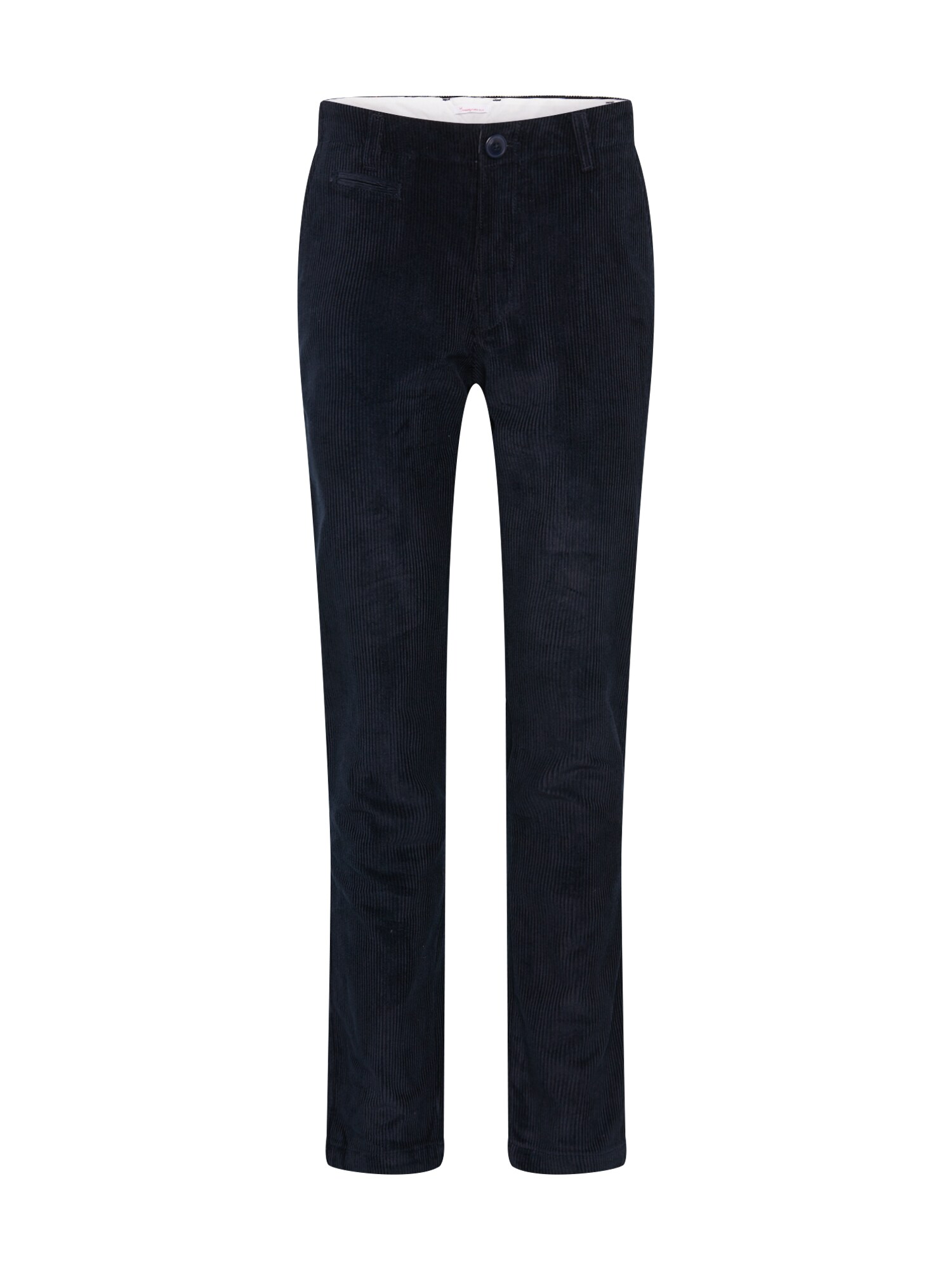 KnowledgeCotton Apparel Chino stiliaus kelnės  tamsiai mėlyna