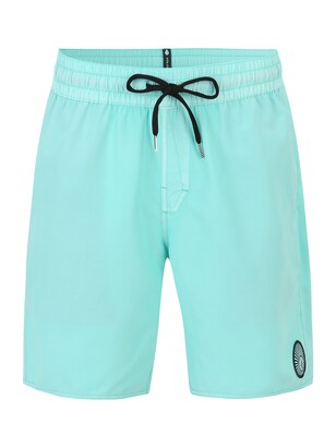 Volcom Zwemshorts Cyaan blauw