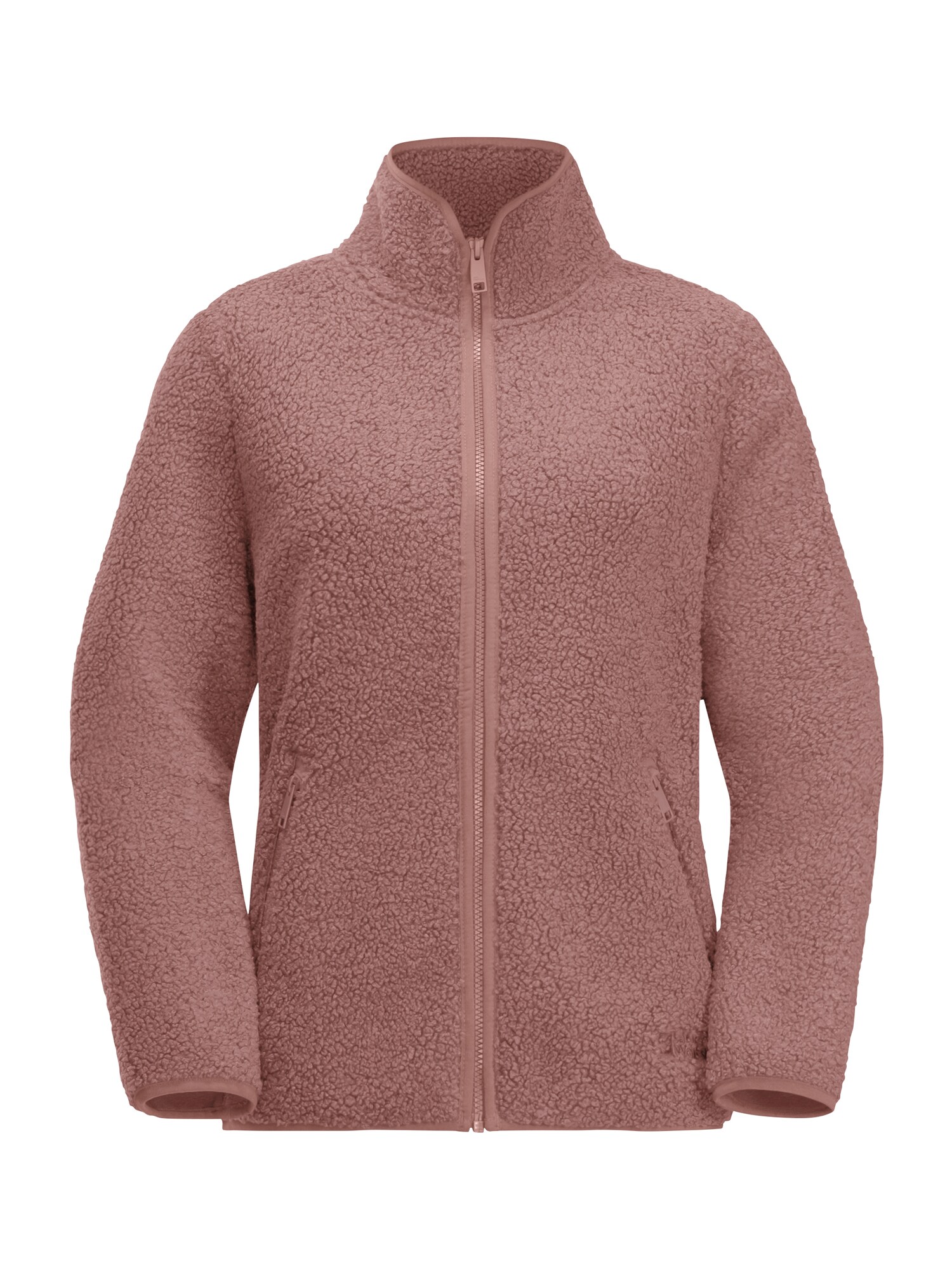 JACK WOLFSKIN Funkčná flisová bunda 'High Curl'  staroružová