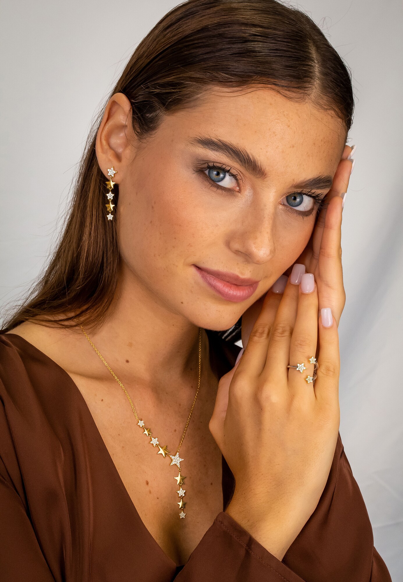 Thumbnail - Nana Kay Silberkette Shiny Stars