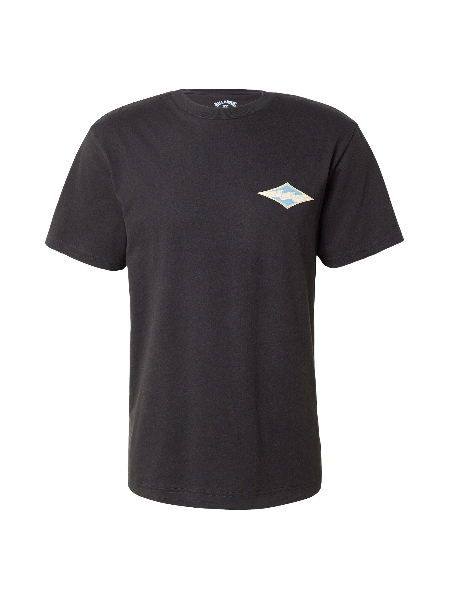 BILLABONG Tričko 'CRAYON WAVE'  nebesky modrá / svetložltá / zelená / čierna