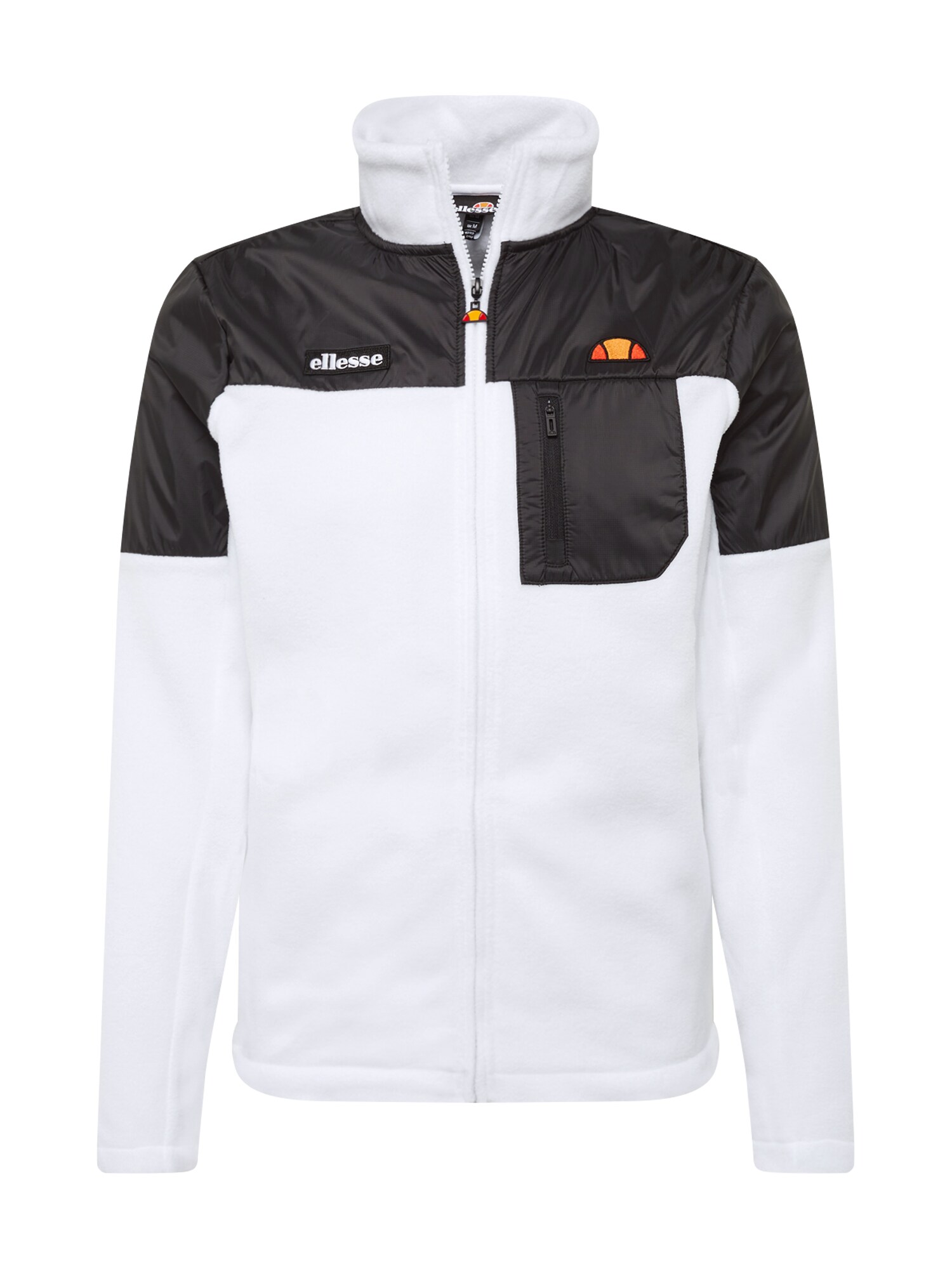 ELLESSE Demisezoninė striukė 'ALONSO'  balta / juoda