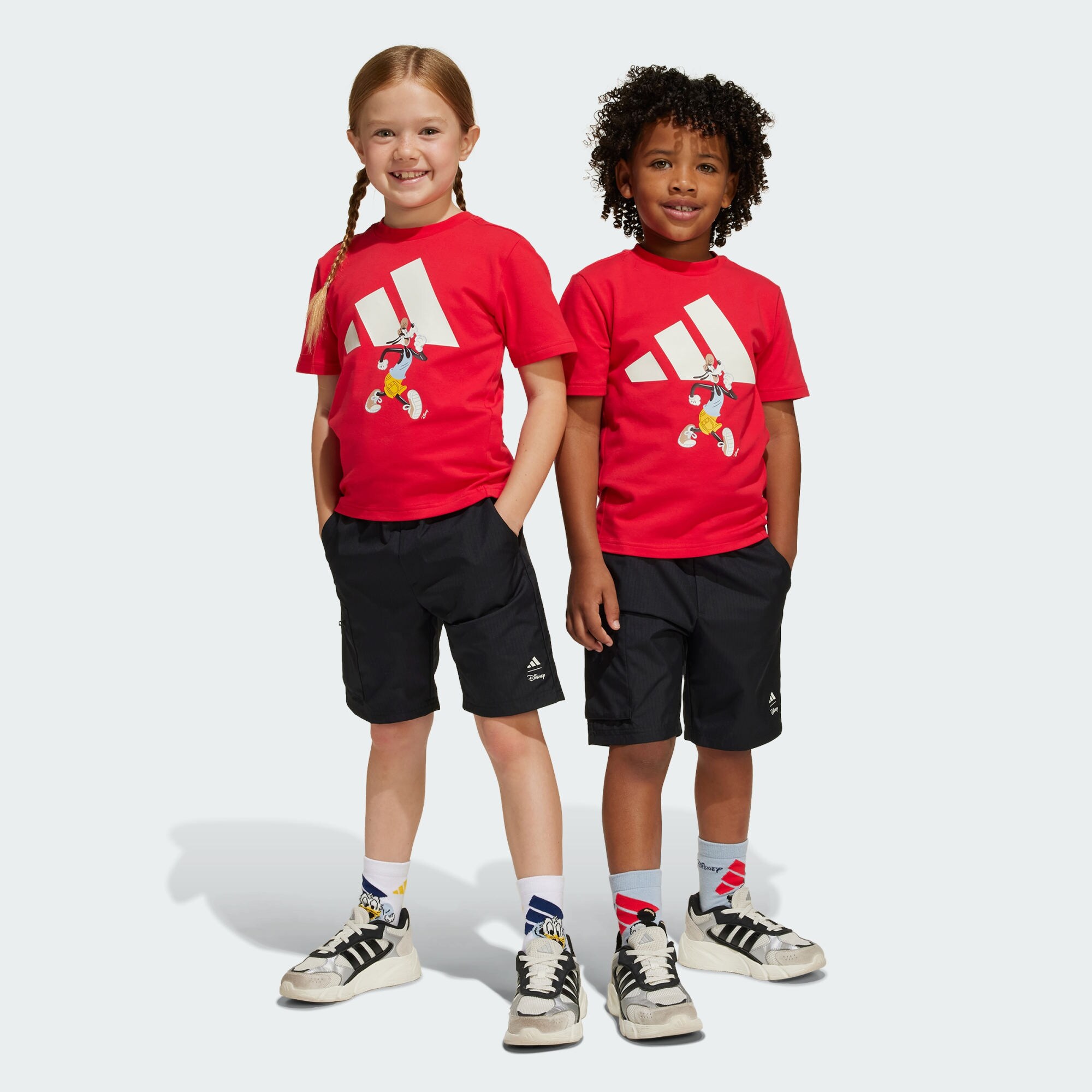 ADIDAS SPORTSWEAR Tréningruha 'Adidas x Disney Mickey Mouse'  sárga / piros / fekete / fehér termék 2. képe
