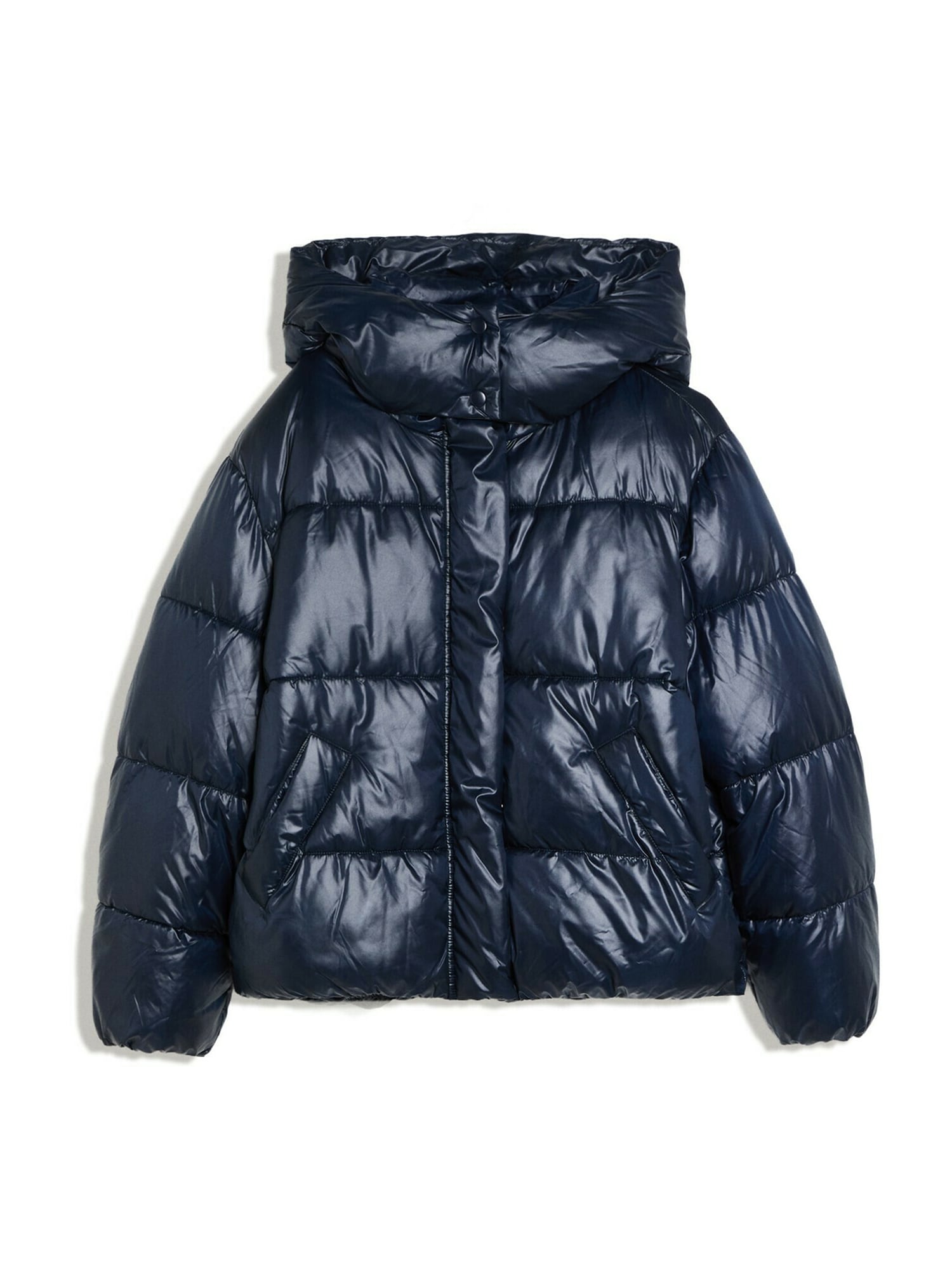 Bershka Geacă de iarnă bleumarin