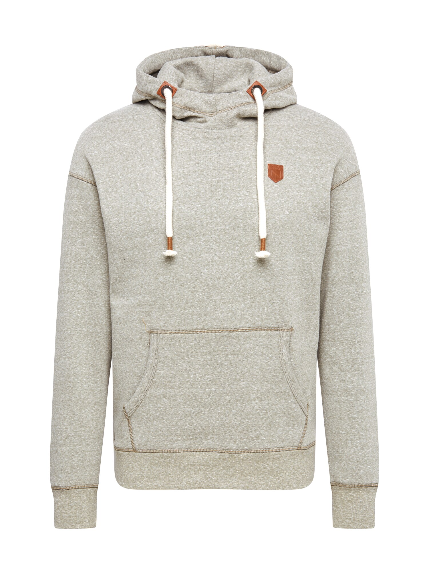JACK & JONES Megztinis be užsegimo 'BLUGORDON'  alyvuogių spalva / ruda