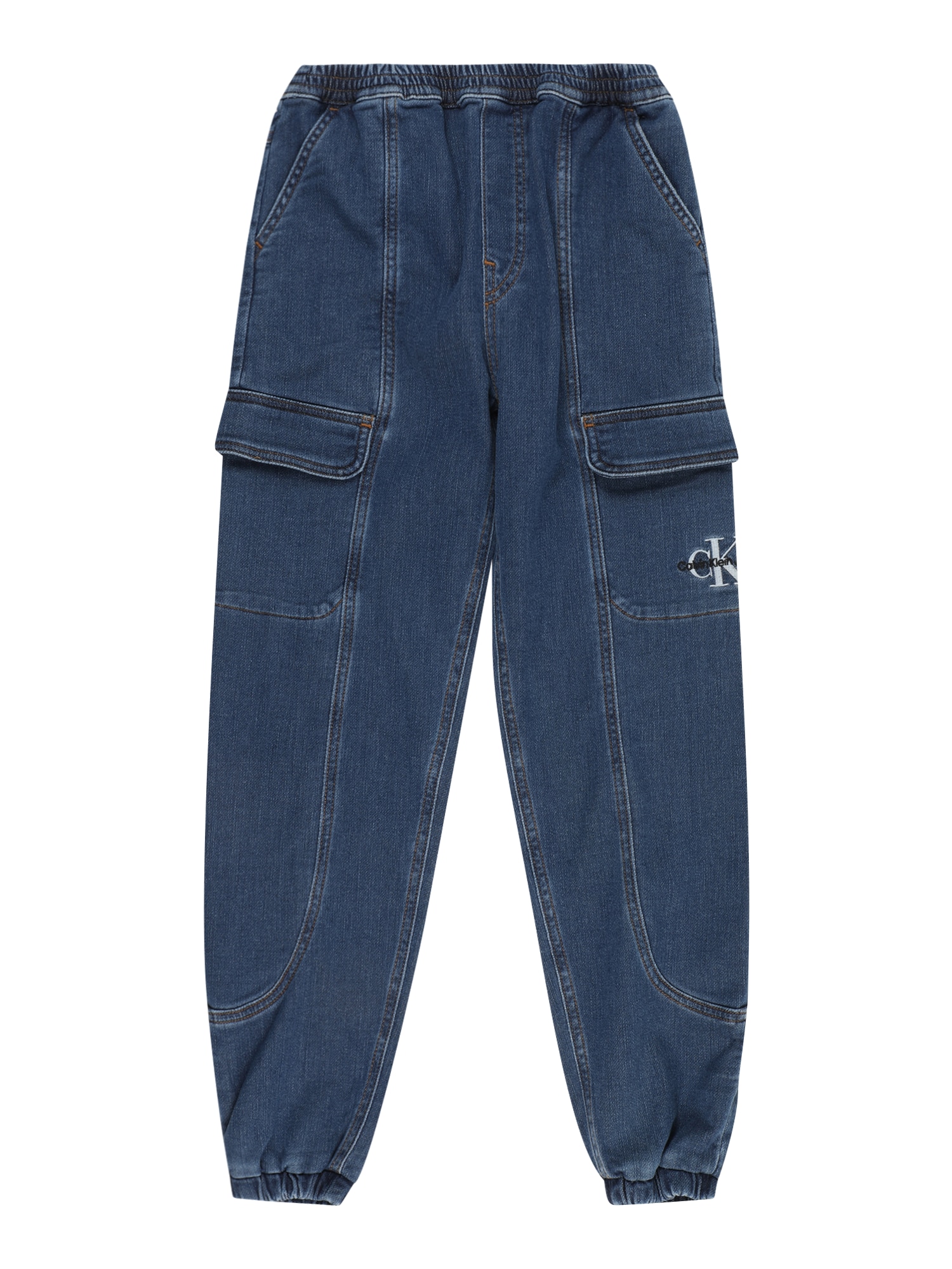 Calvin Klein Jeans Džinsai tamsiai (džinso) mėlyna / šviesiai mėlyna / juoda