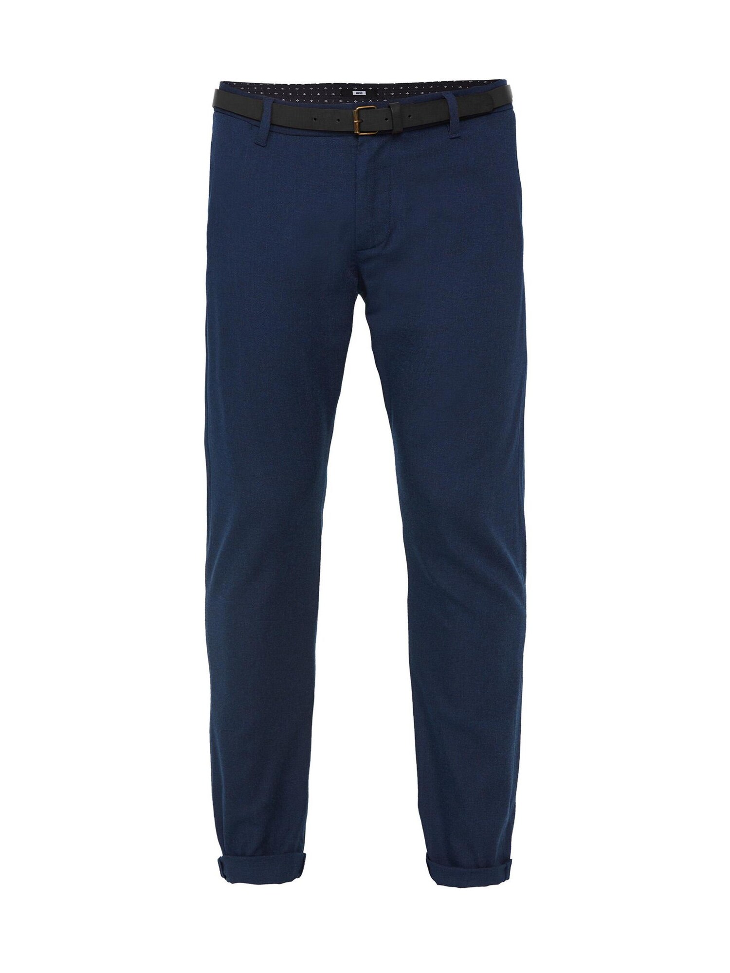 WE Fashion Chino nadrág  sötétkék akciós termékkép 1