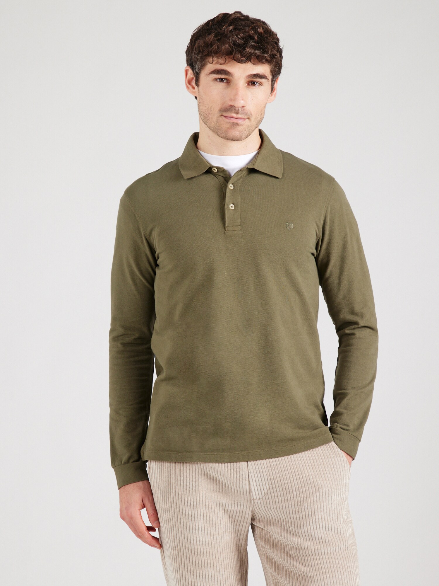 Jack & Jones Premium Póló  olíva termék 2. képe