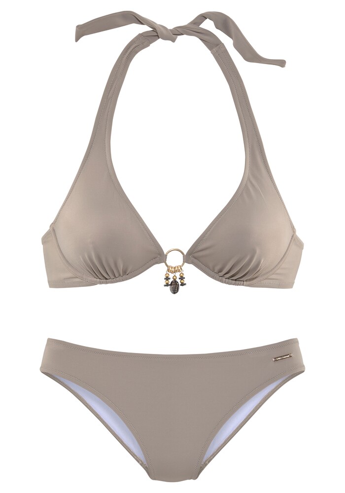 Bruno Banani LM Bikini Damen Größe XS/S stone