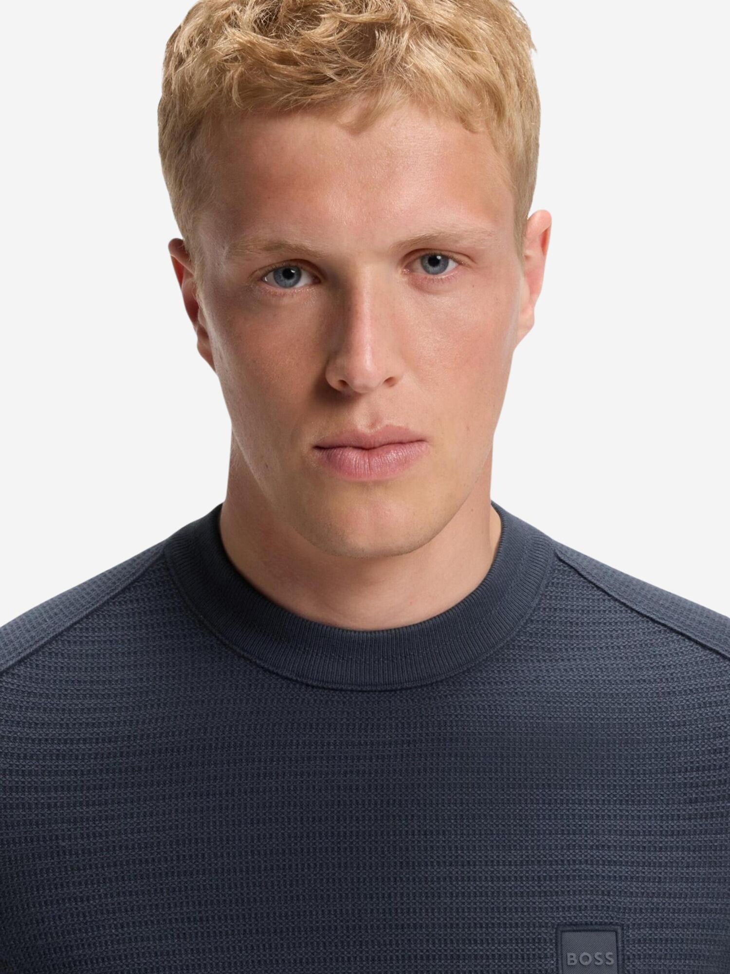 BOSS Jersey 'Anion_S 10265864 01 50527584'  azul – imagen 4