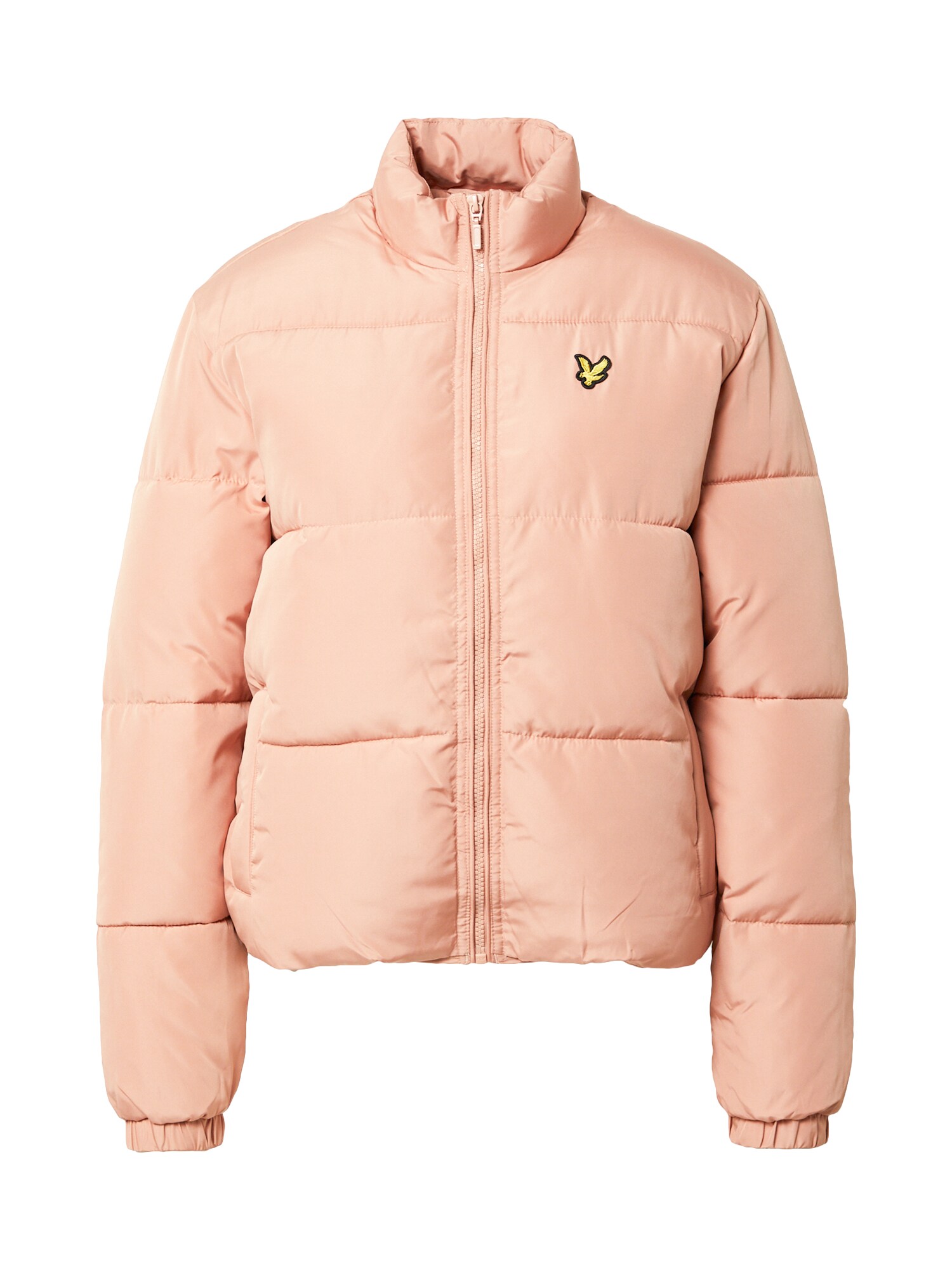 Lyle & Scott Zimná bunda  žltá / broskyňová / čierna
