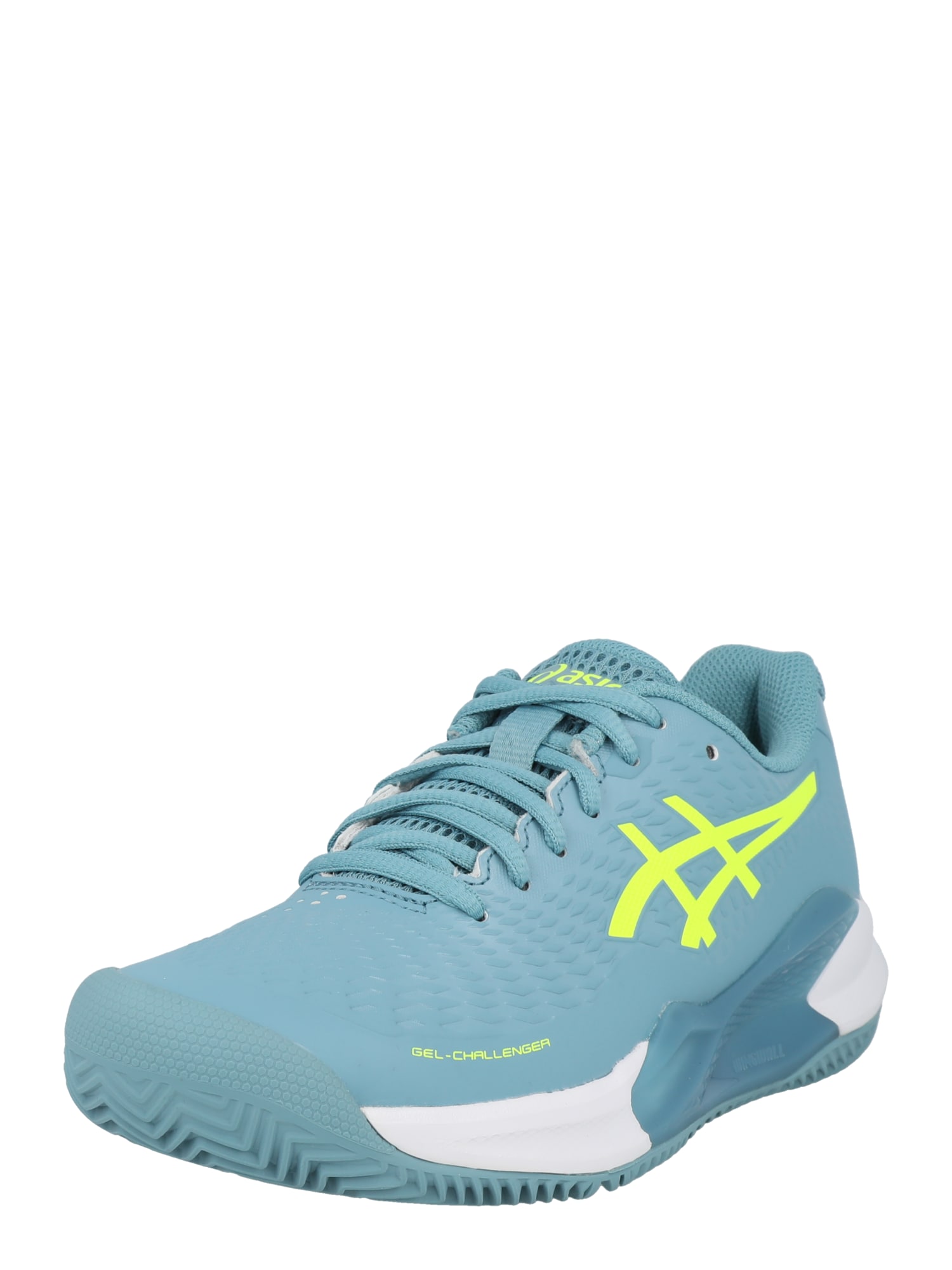 ASICS Sportiniai batai žalsvai mėlyna / žaliosios citrinos spalva