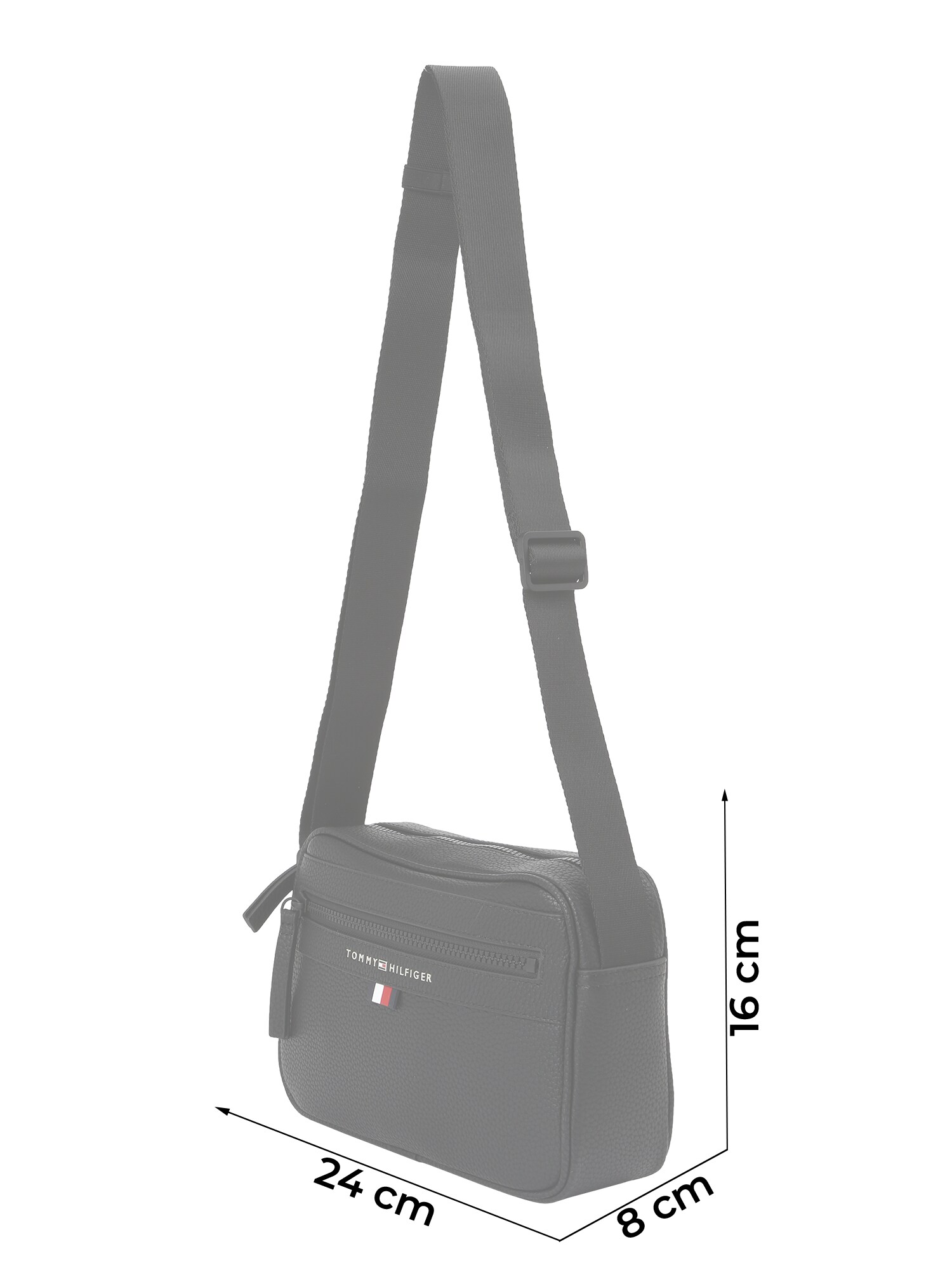TOMMY HILFIGER Válltáska  kék / vérvörös / fekete / fehér termék 2. képe