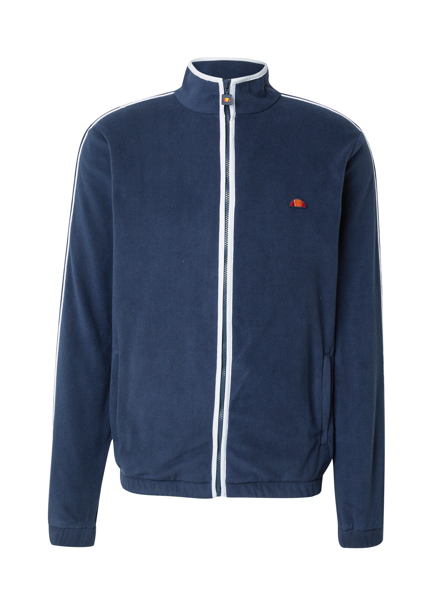 ELLESSE Jachetă  fleece Taboni  bleumarin / alb