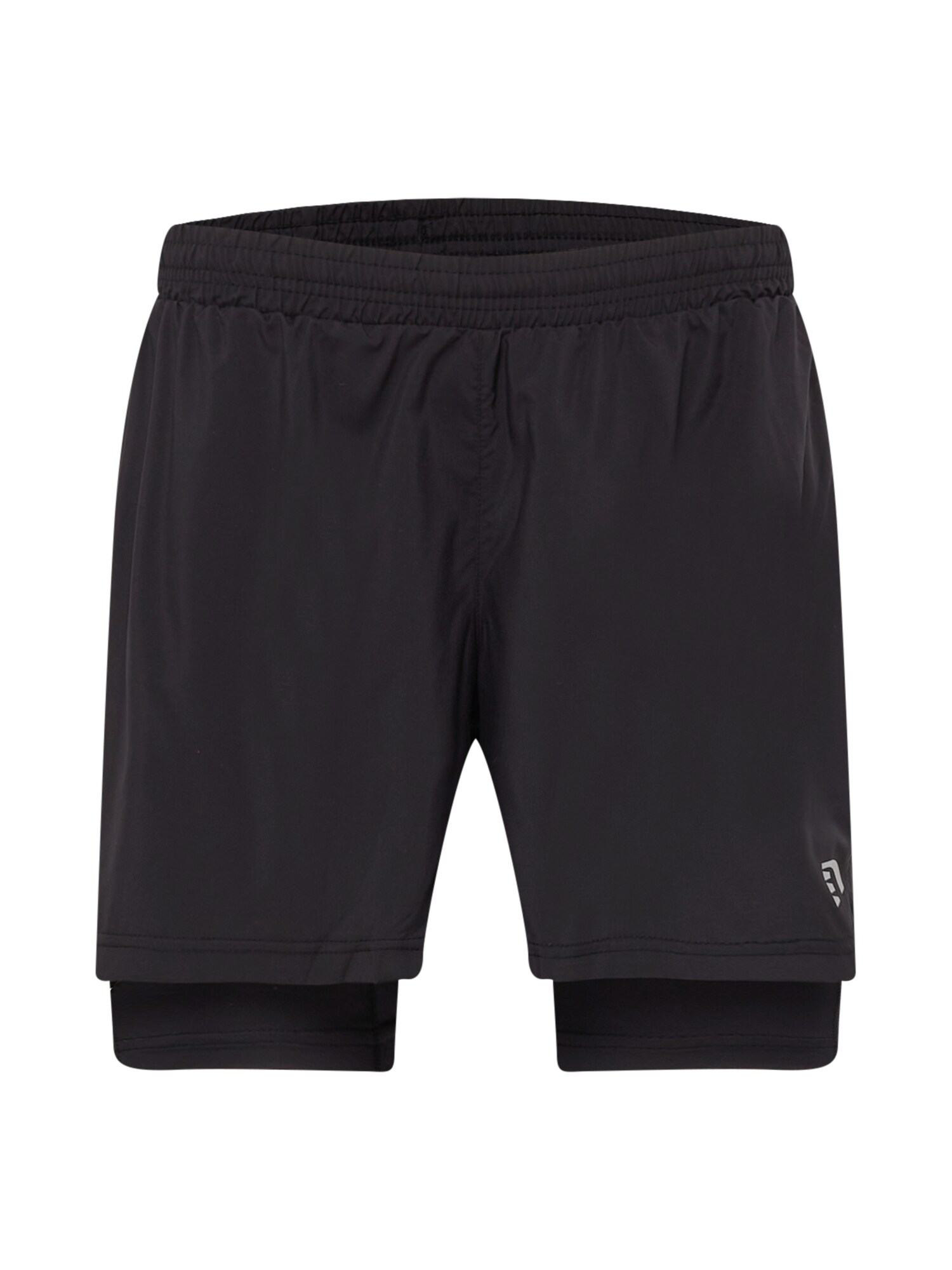Newline Sportinės kelnės 'KANSAS' šviesiai pilka / juoda