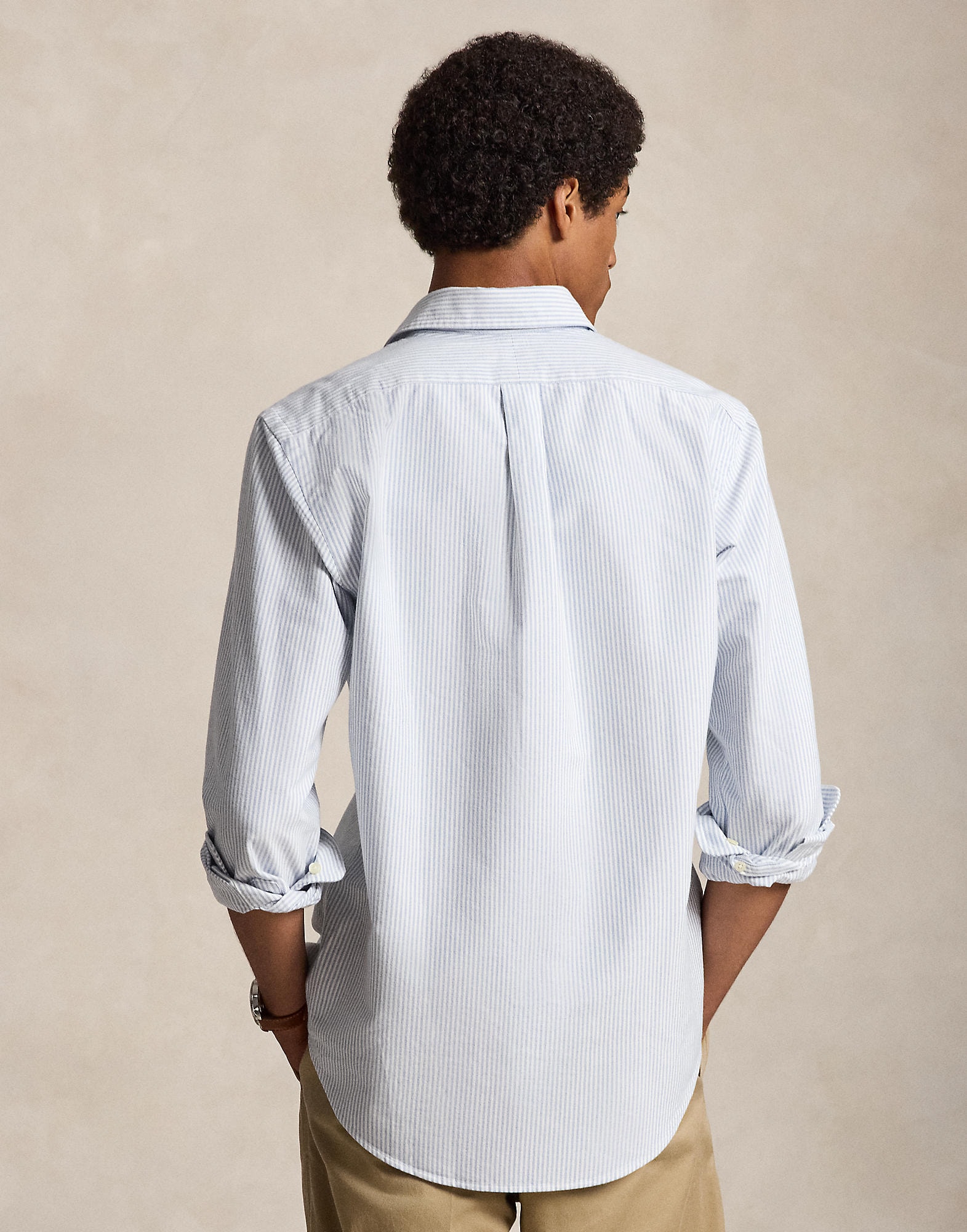 Polo Ralph Lauren Camisa  azul claro / blanco – imagen 11