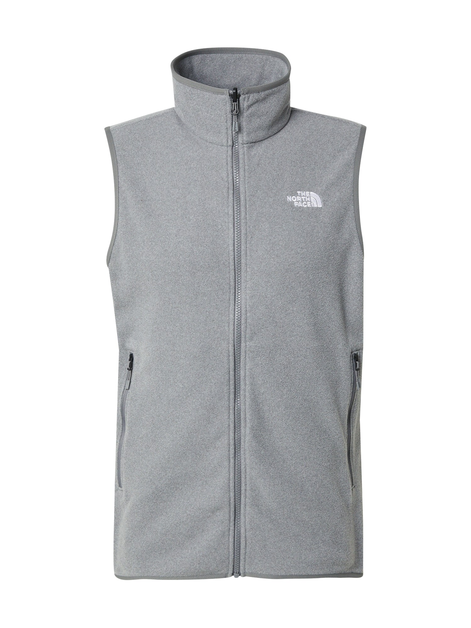 THE NORTH FACE Sportmellény 'GLACIER'  szürke / fehér akciós termékkép 1