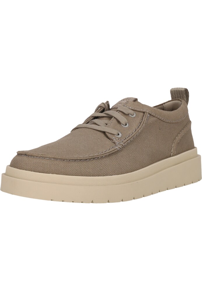 CLARKS Halbschuhe 'Polden Moc' Herren Größe 47 grau