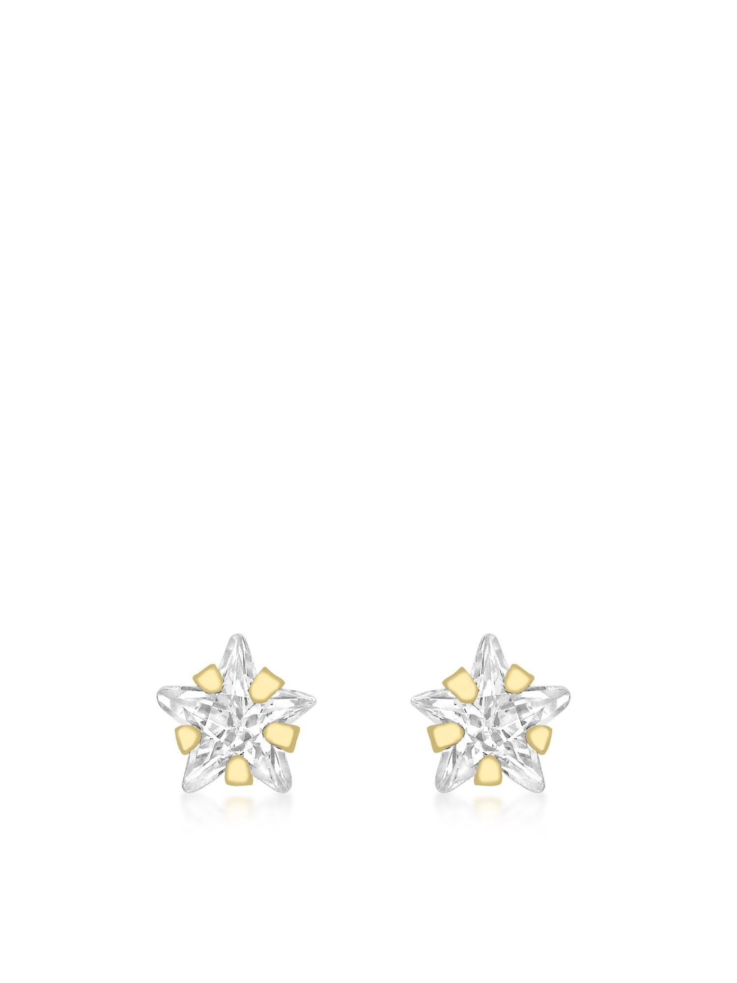 Lucardi Sieraden 'Klassisch' Goud / Transparant