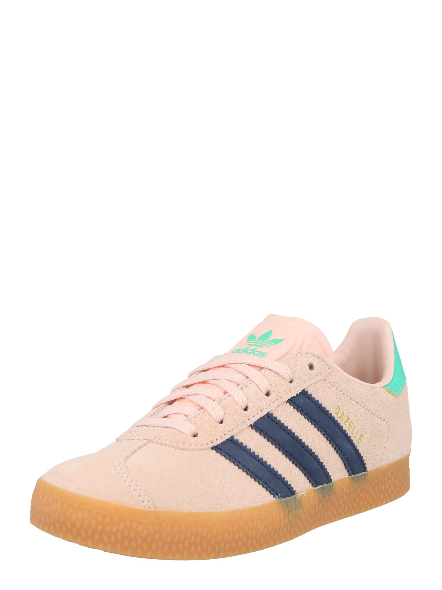 ADIDAS ORIGINALS Sneaker 'GAZELLE'  albastru închis / auriu / verde deschis / rosé