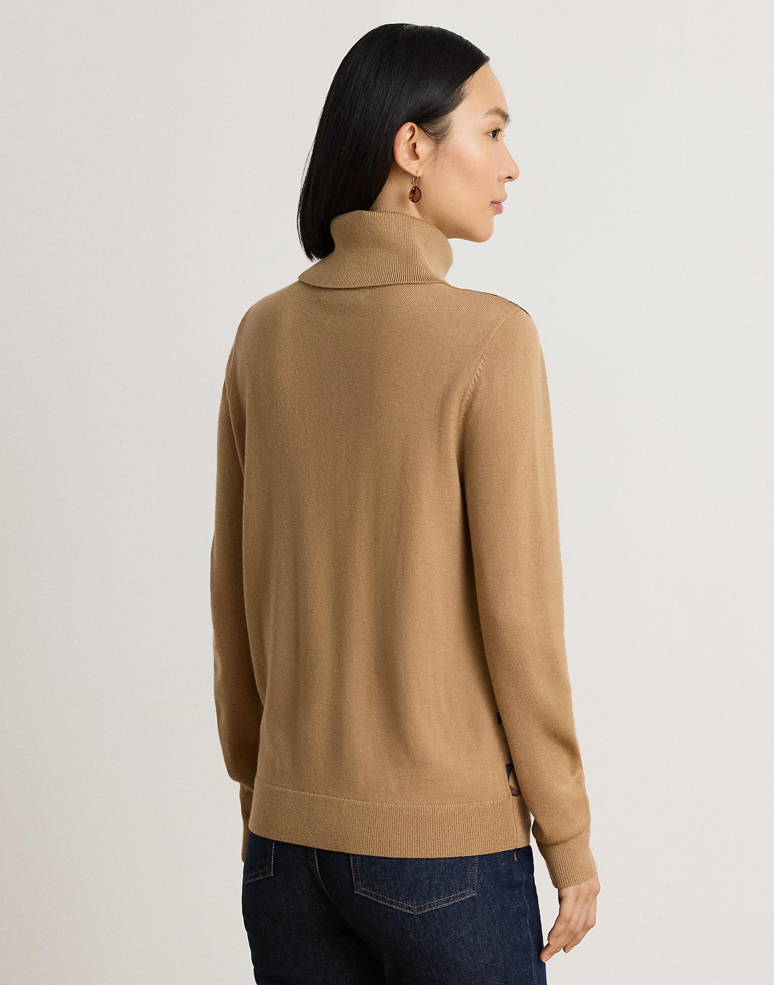 Lauren Ralph Lauren Jersey camelo / navy / marrón – imagen 3