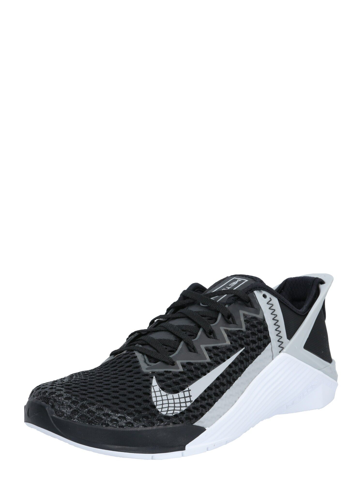 NIKE Sportiniai batai 'Metcon 6 FlyEase'  juoda / balta