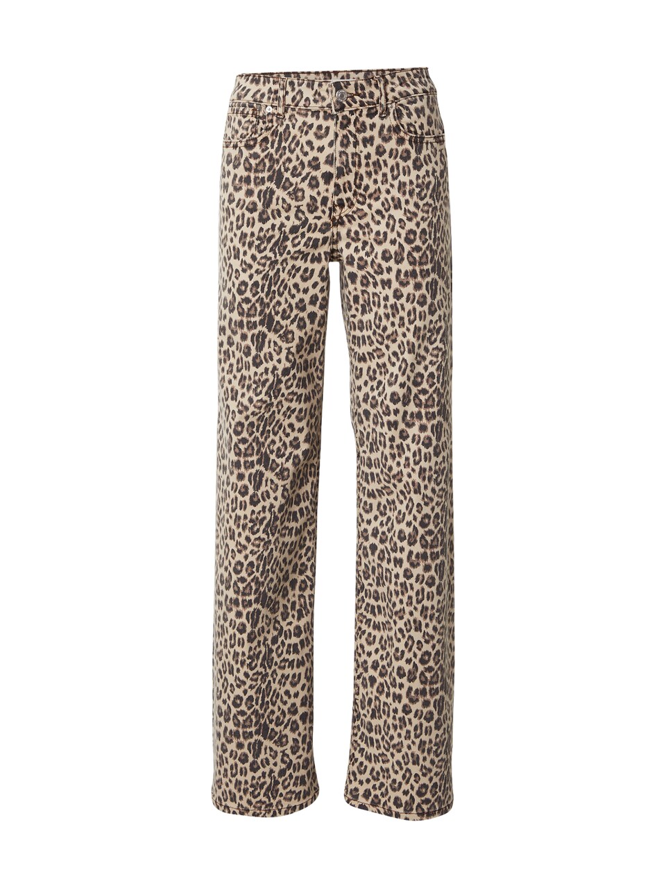 Jeans 'ONLMADISON' beige / brokad