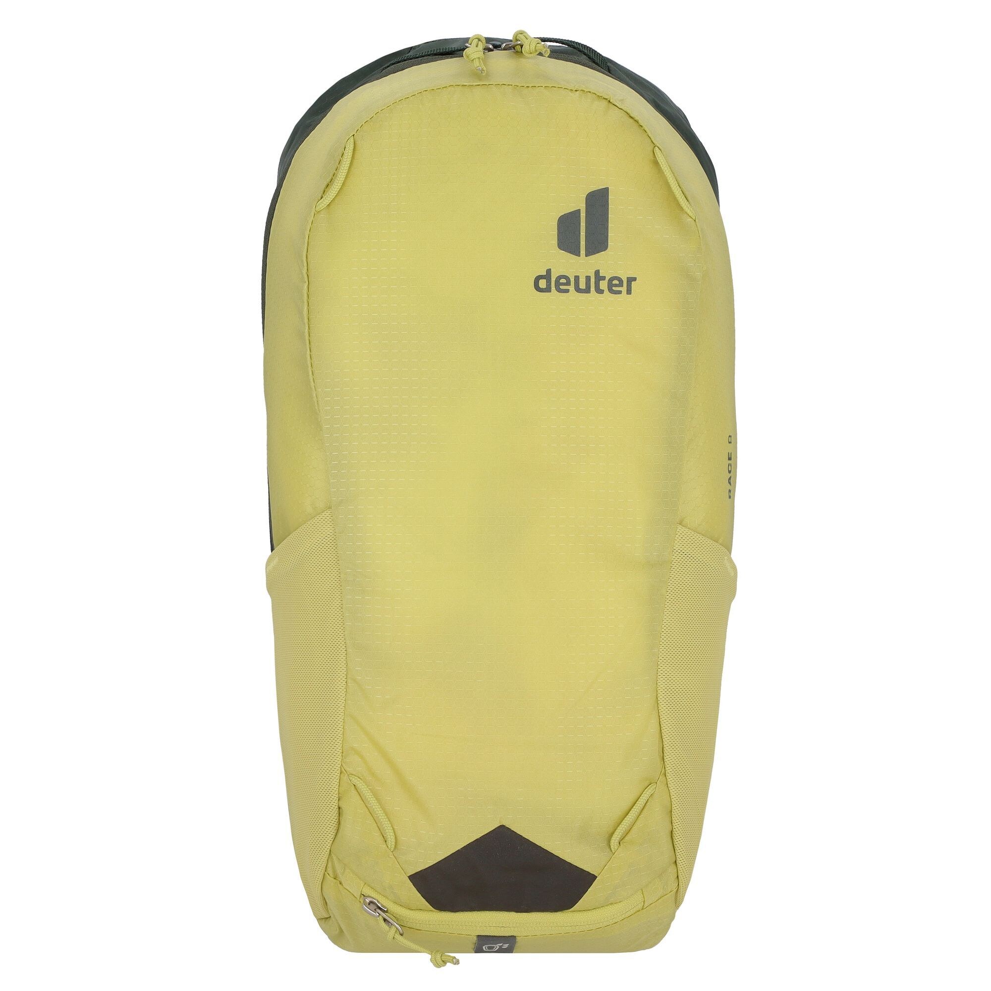 Deuter Sportrugzak 'Race 8 ' Neongeel / Grijs