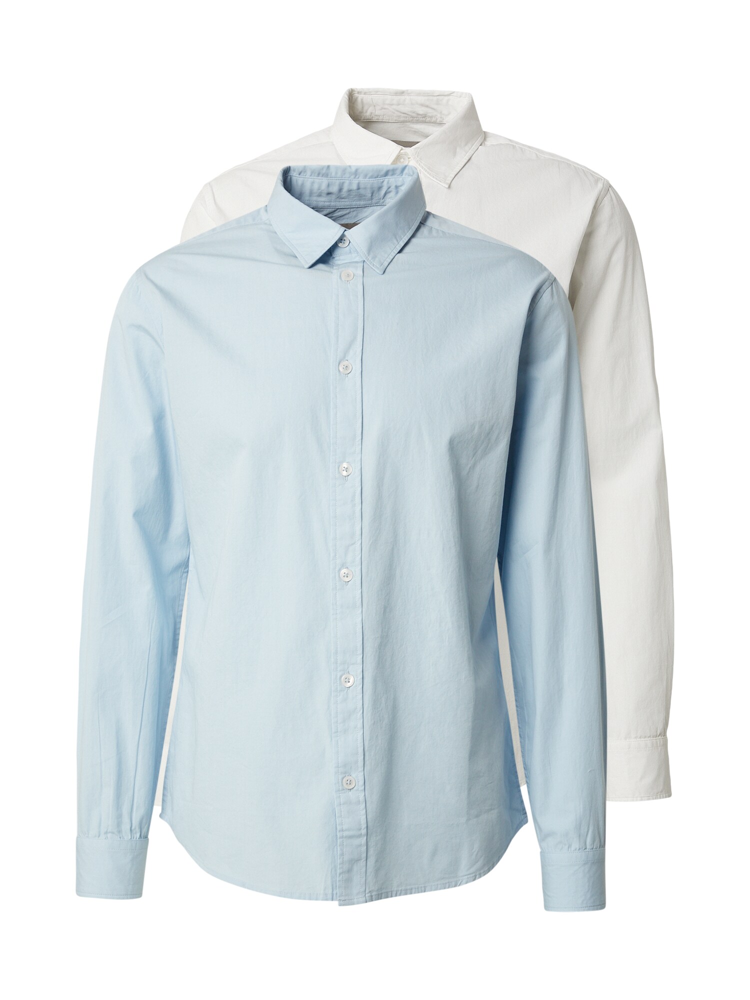 Only &amp; Sons Camisa 'ONSFLORIA'  azul cielo / blanco