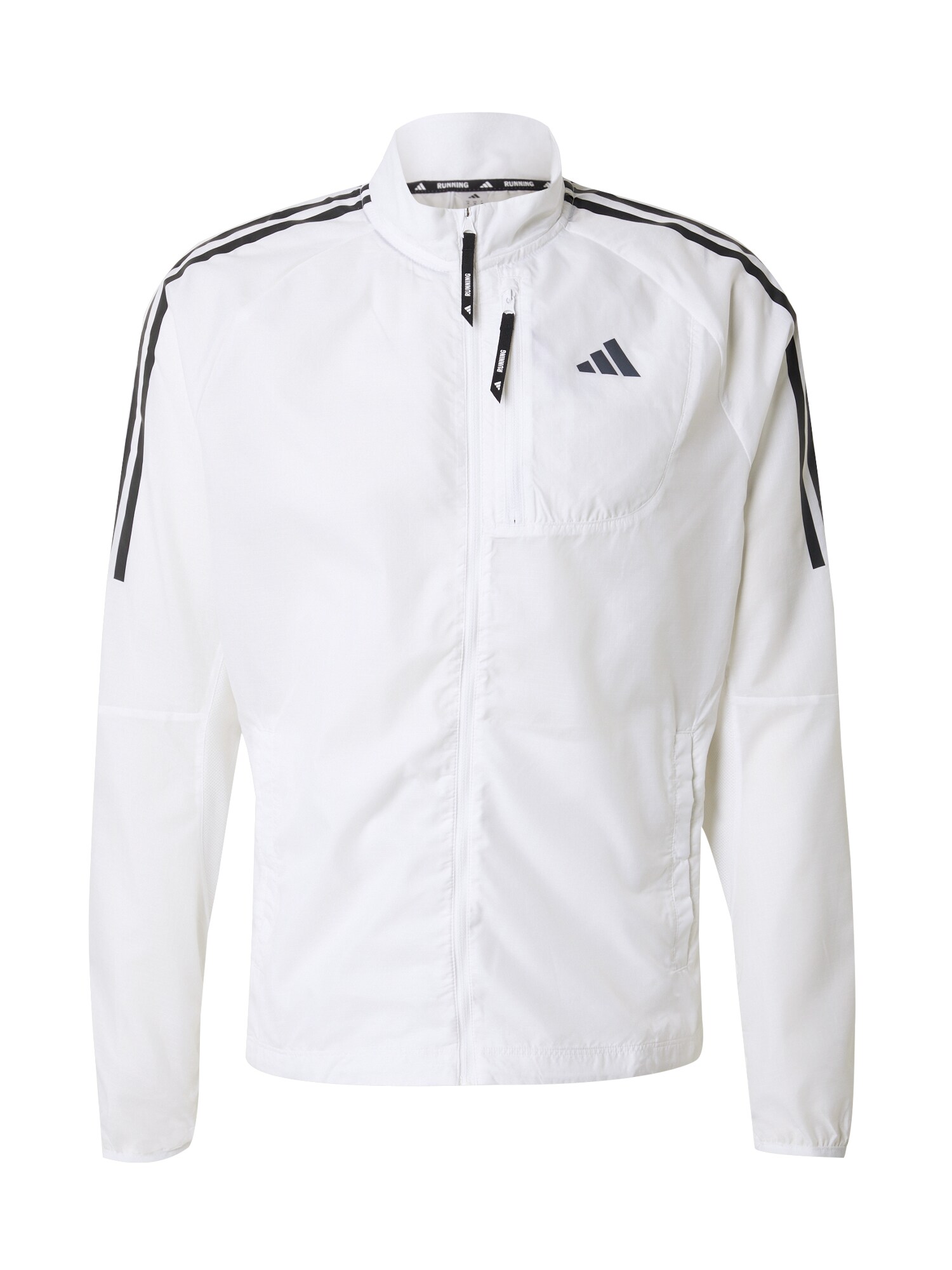 ADIDAS PERFORMANCE Tréningdzseki 'Own the Run'  fekete / fehér akciós termékkép 1