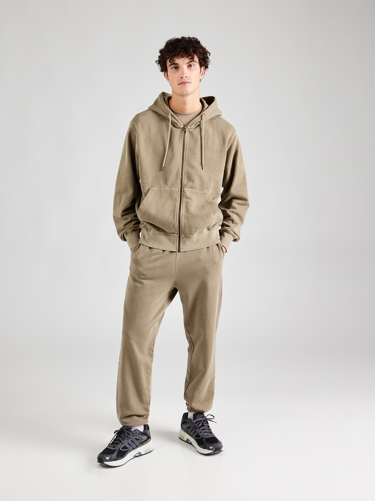 JACK & JONES Jogging ruhák 'CHARGE'  sötét bézs termék 2. képe