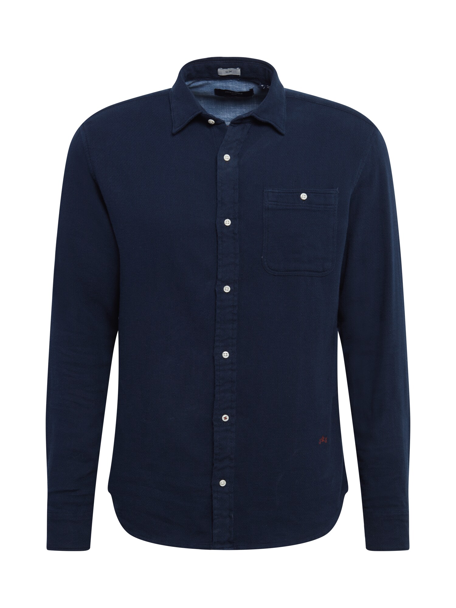 JACK & JONES Dalykiniai marškiniai 'BLUNICK'  tamsiai mėlyna