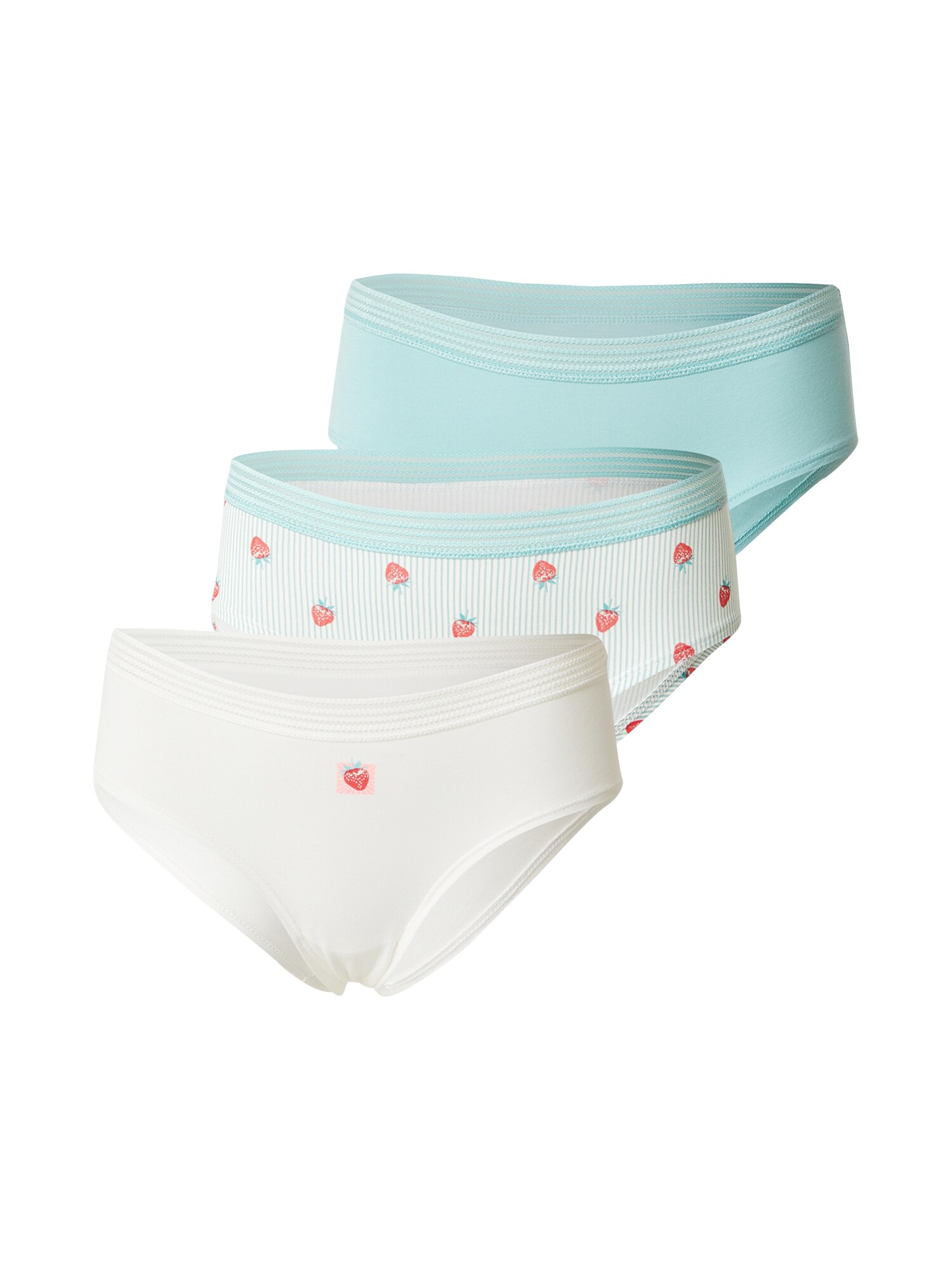 ETAM Chiloți Jackie  albastru deschis / portocaliu piersică / roșu / alb