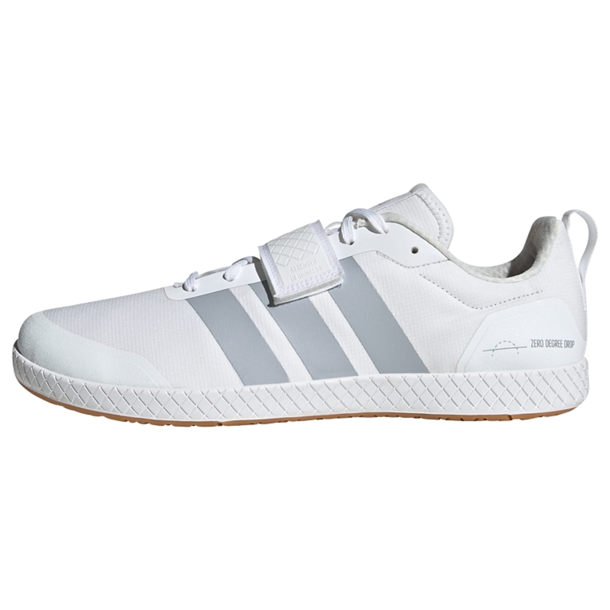 ADIDAS PERFORMANCE Calzado deportivo 'Die Total Weightlifting' gris claro / blanco