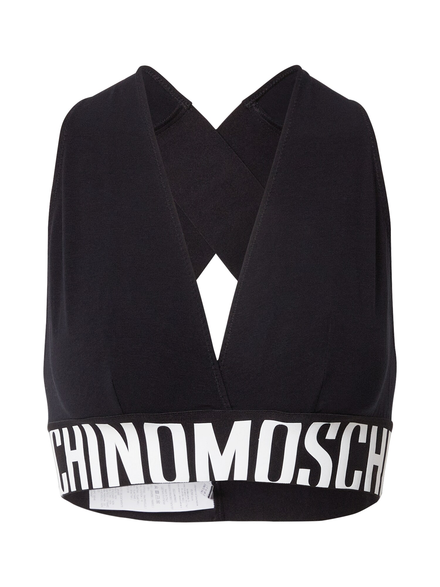 Moschino Underwear Liemenėlė  juoda / balta