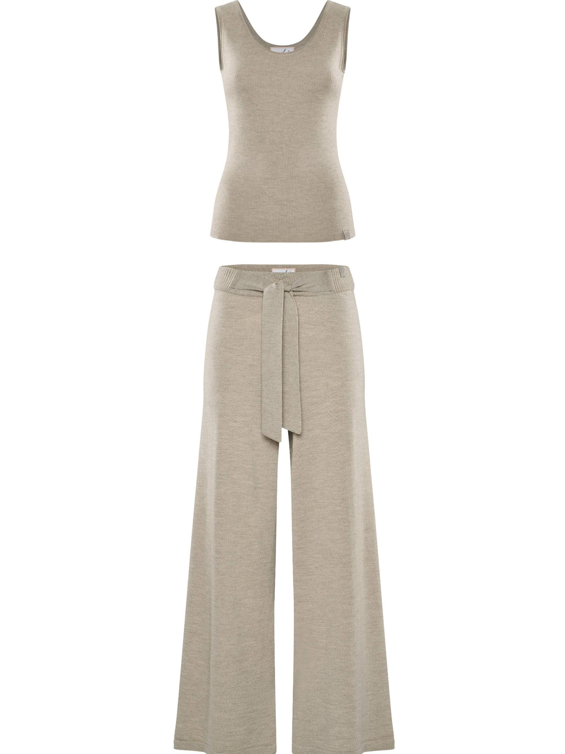YOU LOOK PERFECT Hemmadräkt 'LOUNGEWEAR SET Top Blossom & Pants Bailey' pyjamas & nattlinnen dam