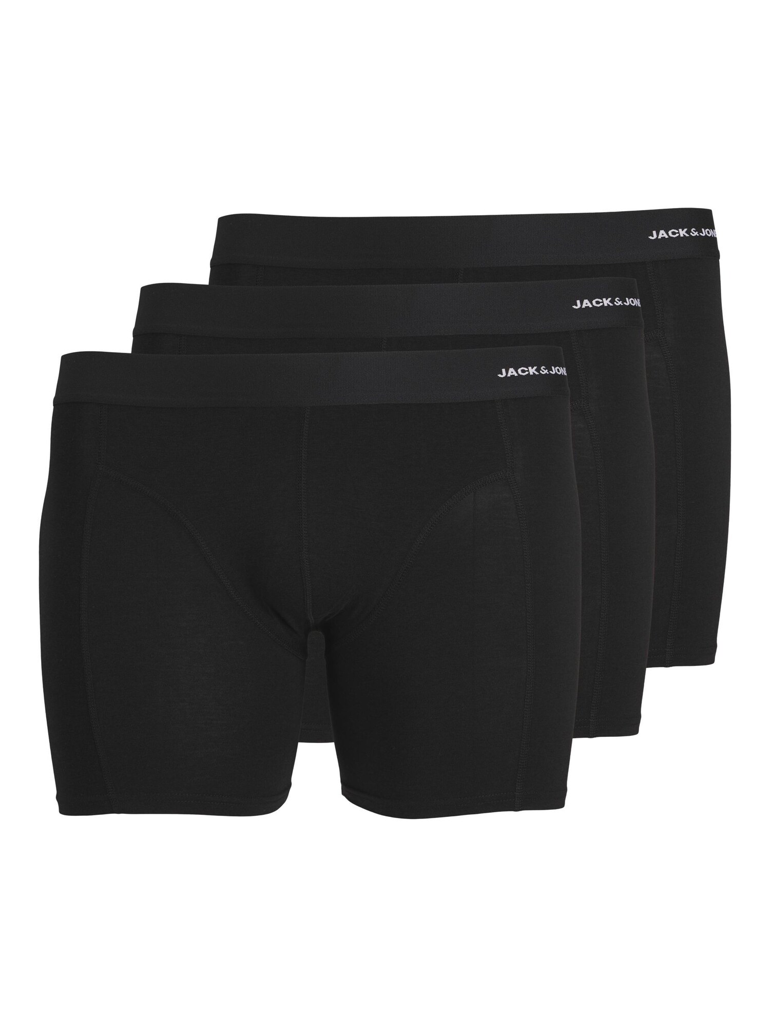 Jack & Jones Plus Boxeralsók  fekete / fehér akciós termékkép 1