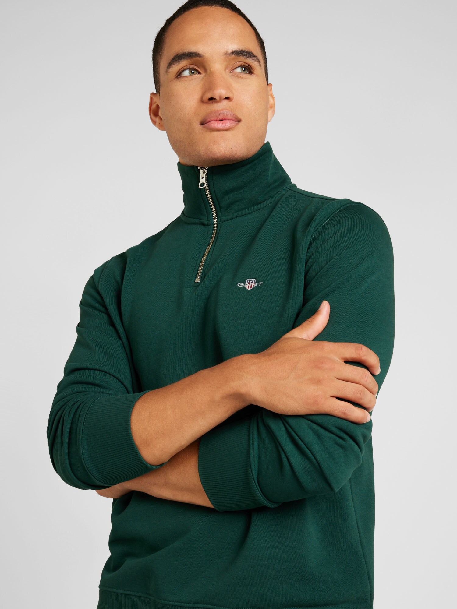 GANT Sudadera  verde oscuro – imagen 4