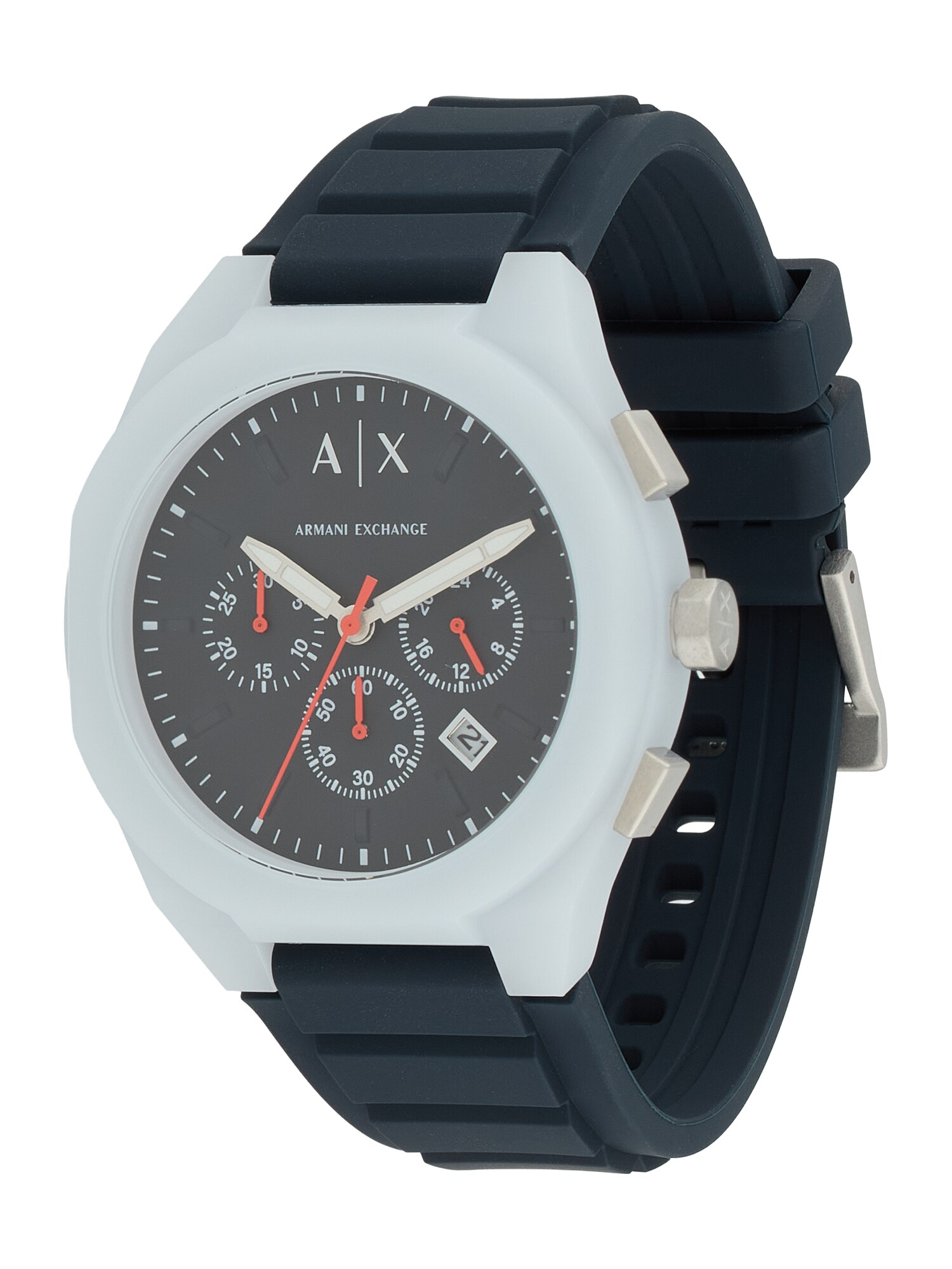 ARMANI EXCHANGE Ceas analogic  albastru noapte / gri