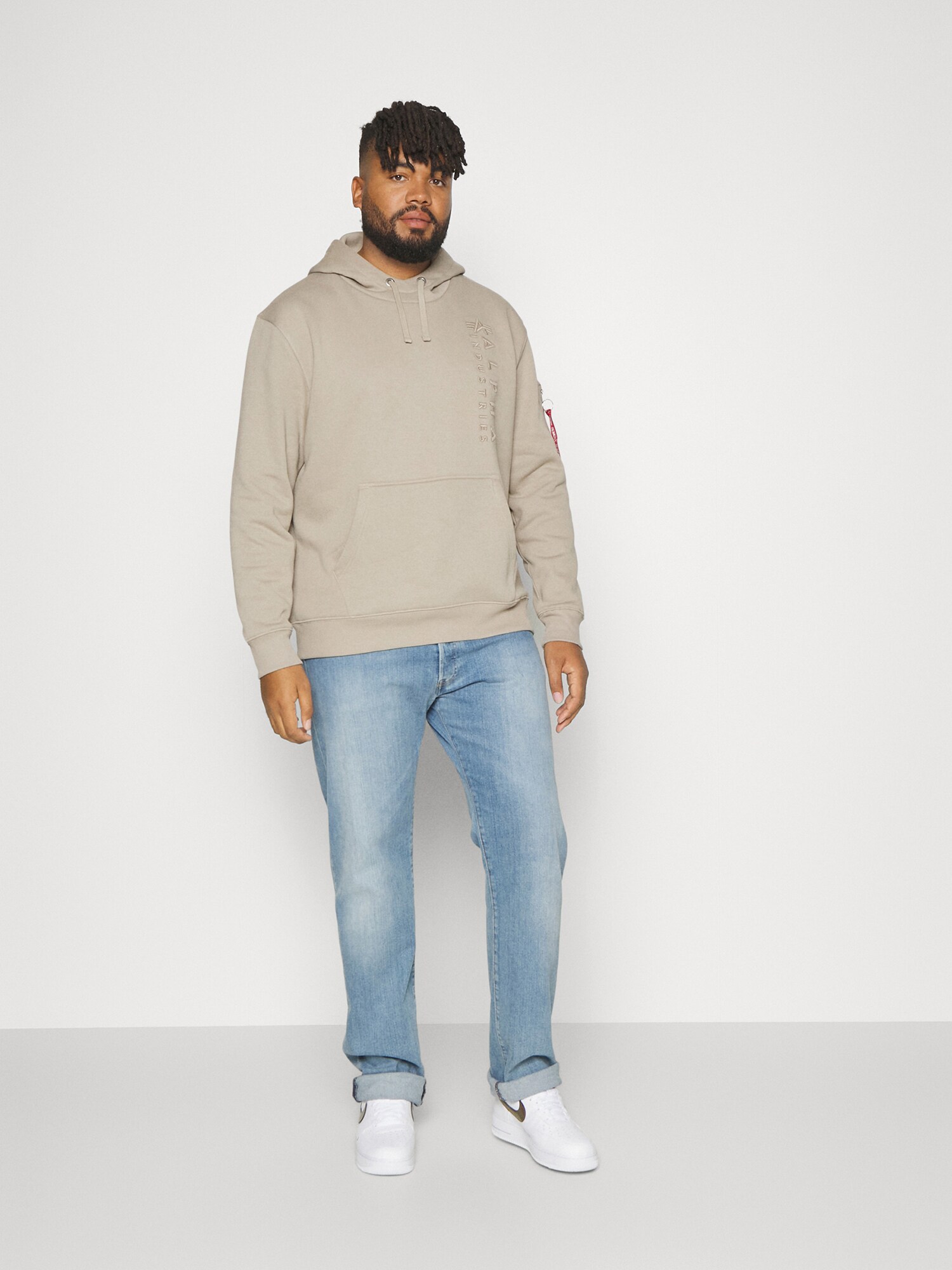 ALPHA INDUSTRIES Sudadera  arena – imagen 15