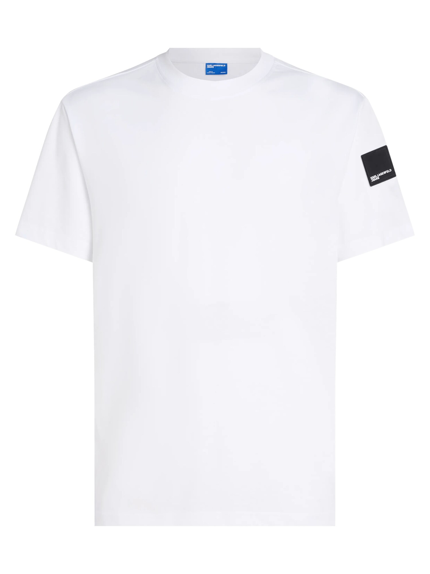 KARL LAGERFELD JEANS Tricou  negru / alb
