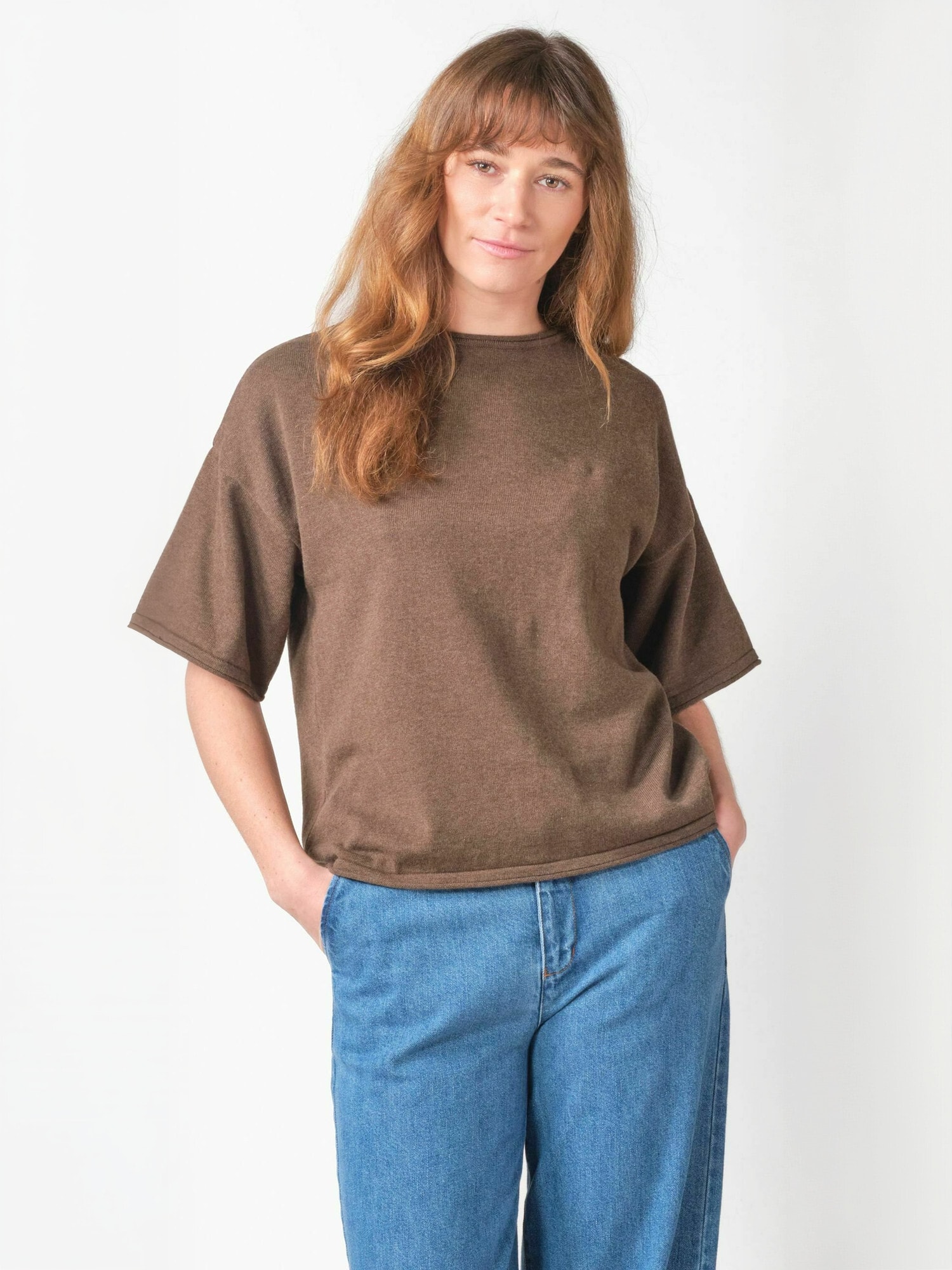 Klitmøller Collective Top  Patricia  gri taupe