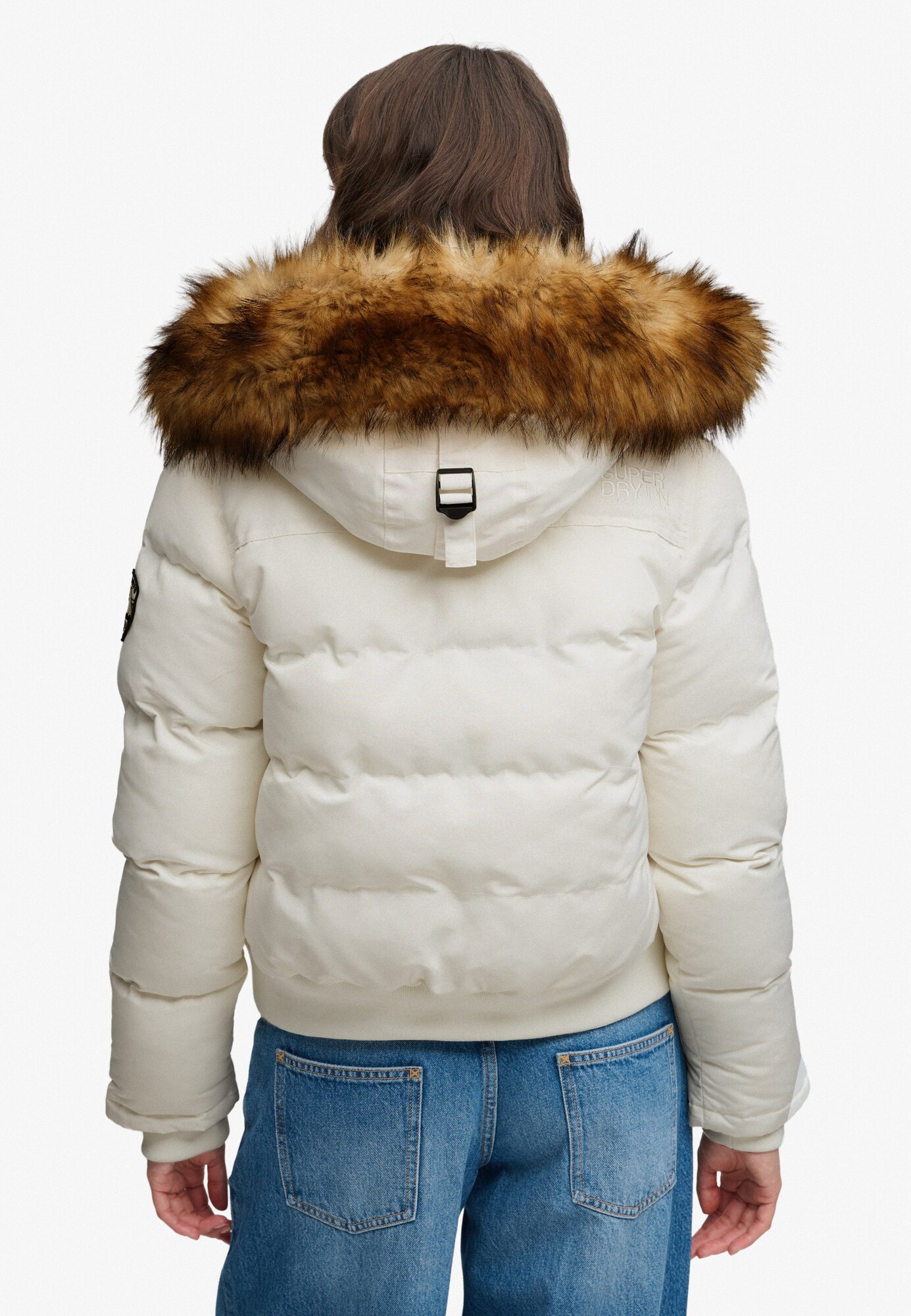 Superdry & Co Chaqueta de invierno 'Everest' marrón moteado / blanco – imagen 3